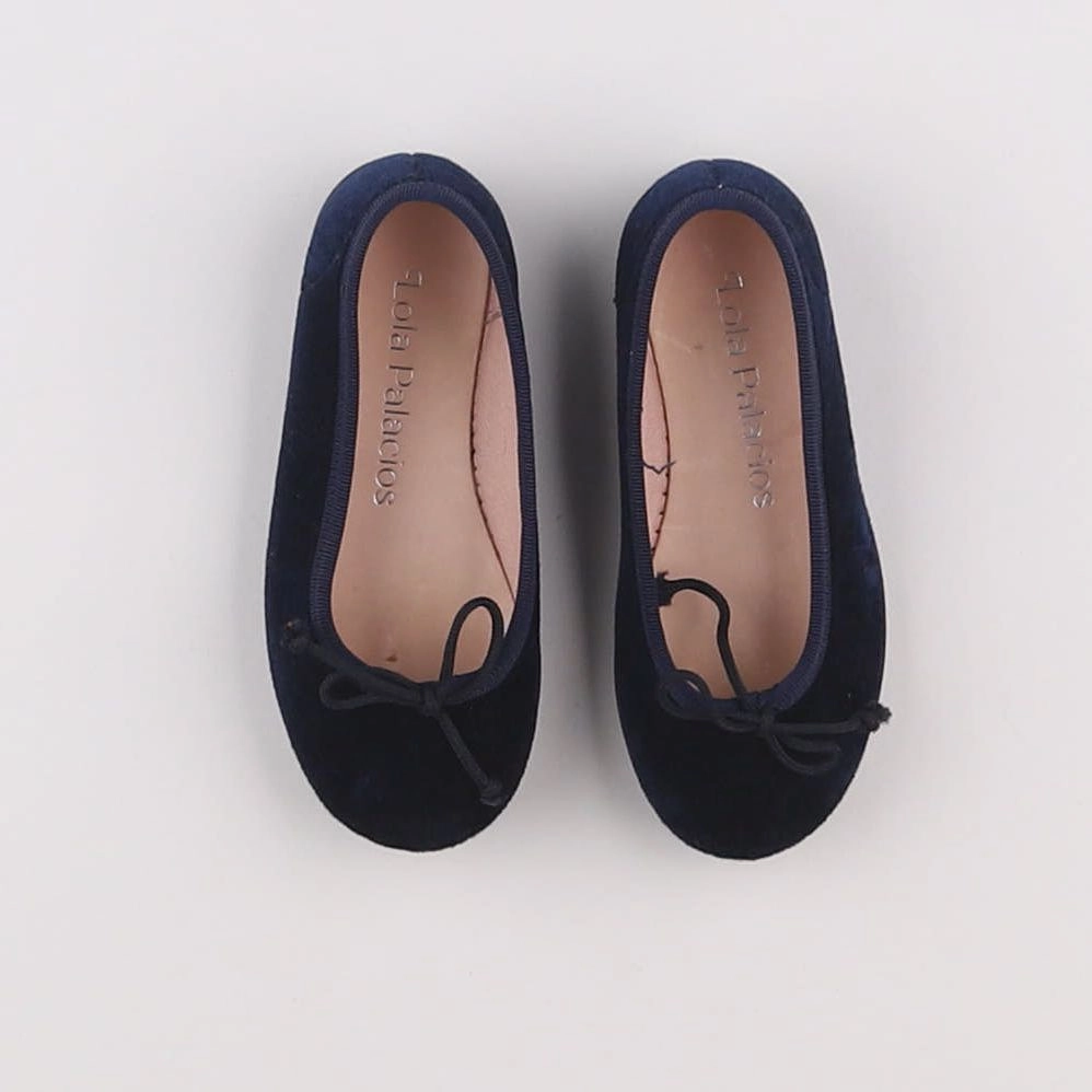 Lola Palacios - ballerines bleu - pointure 24