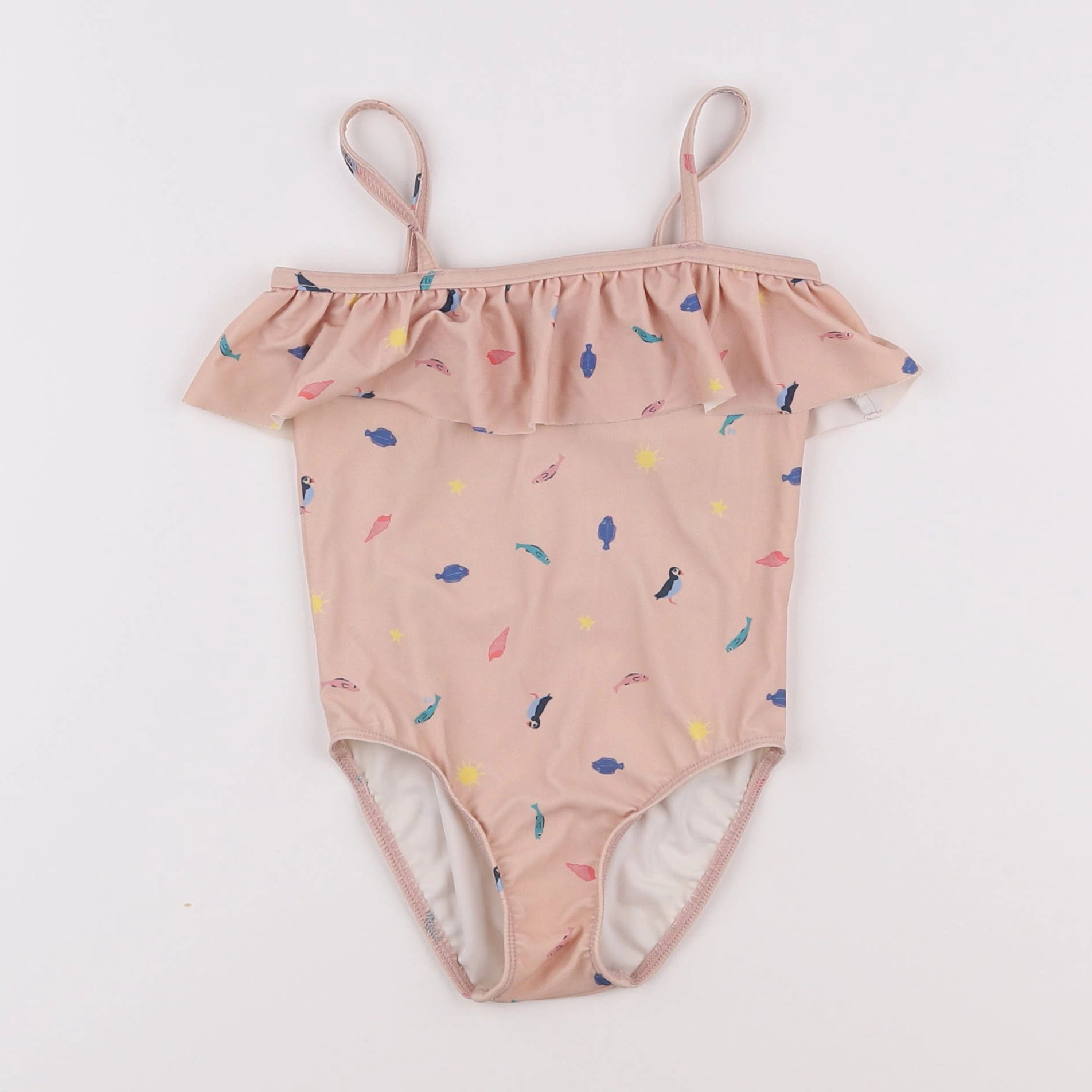 Petit Bateau - maillot de bain rose - 3 ans