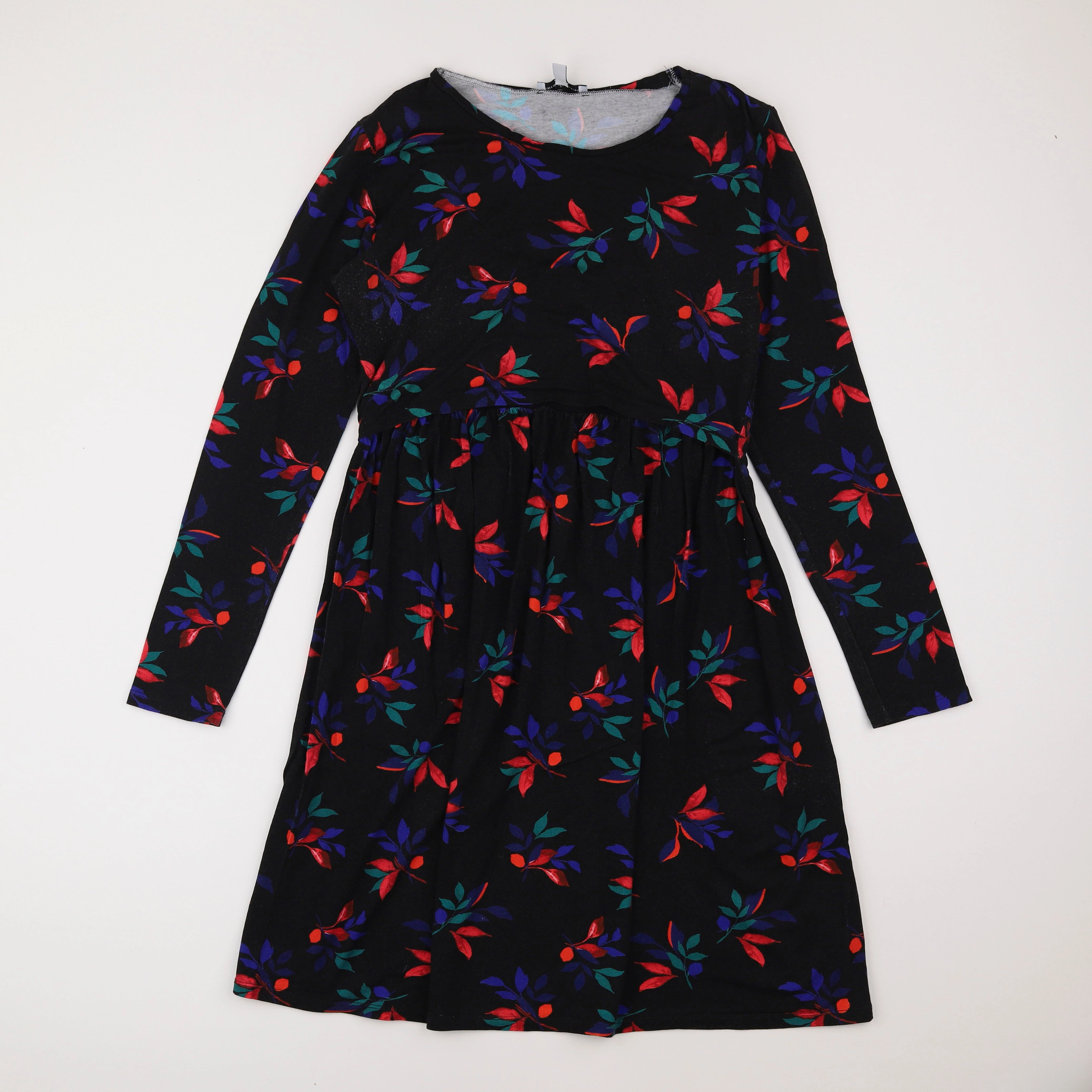 Envie de fraise - robe grossesse, allaitement noir - 42 à 44
