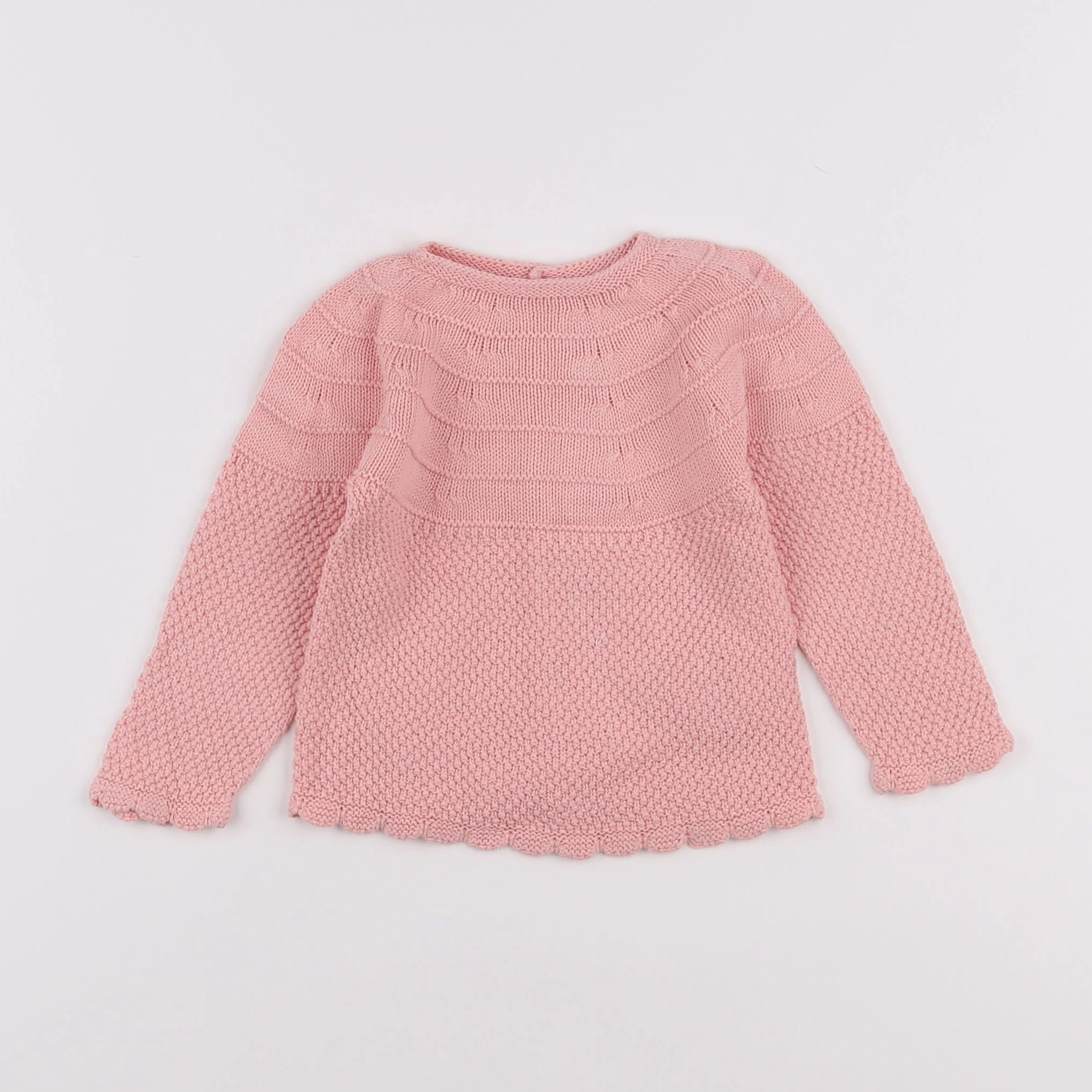 Zippy - pull rose - 3/6 mois