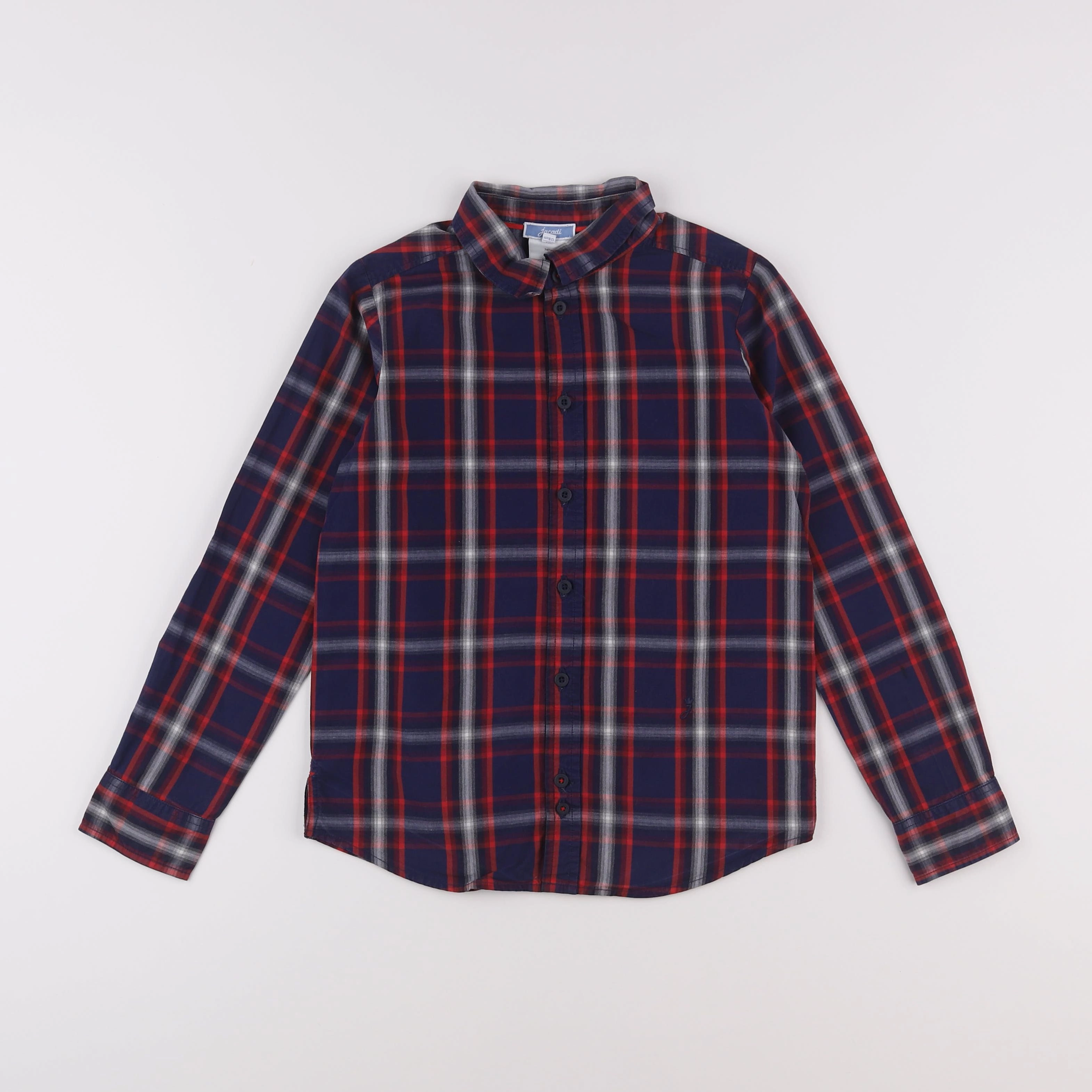 Jacadi - chemise bleu - 8 ans