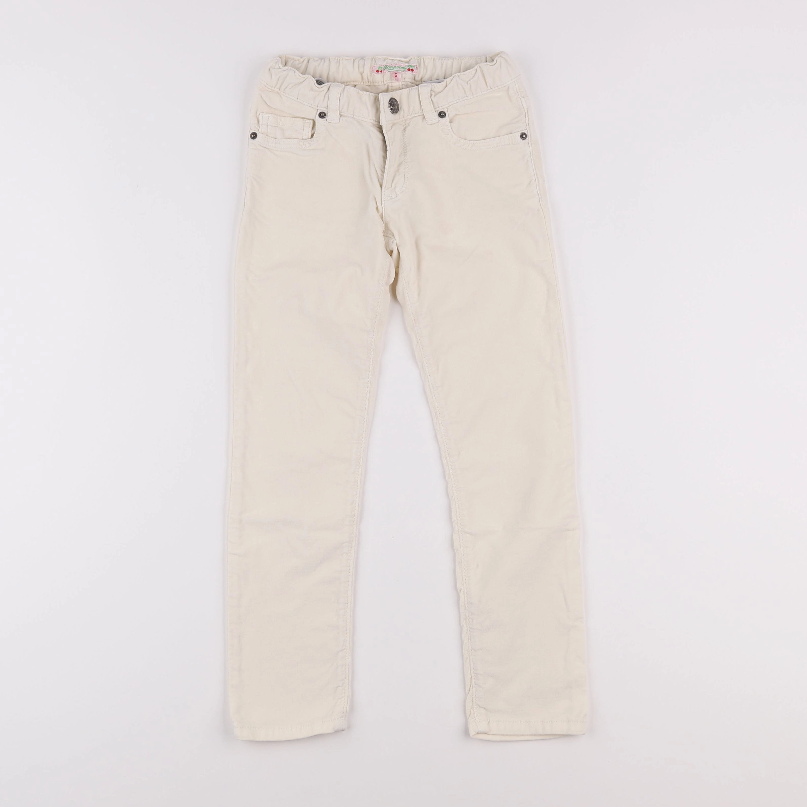 Bonpoint - pantalon beige - 6 ans