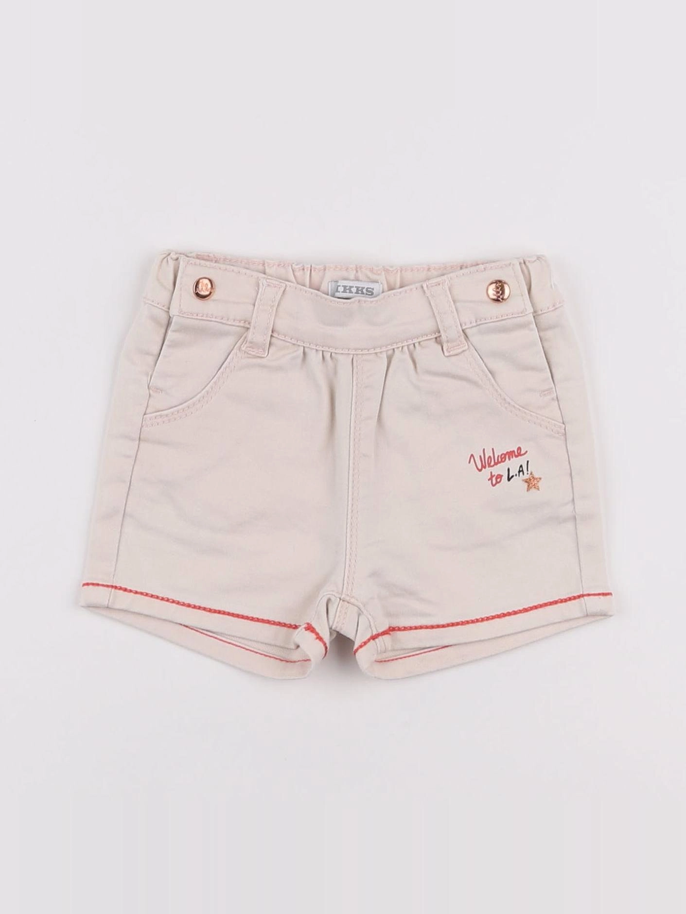 IKKS - short rose - 12 mois