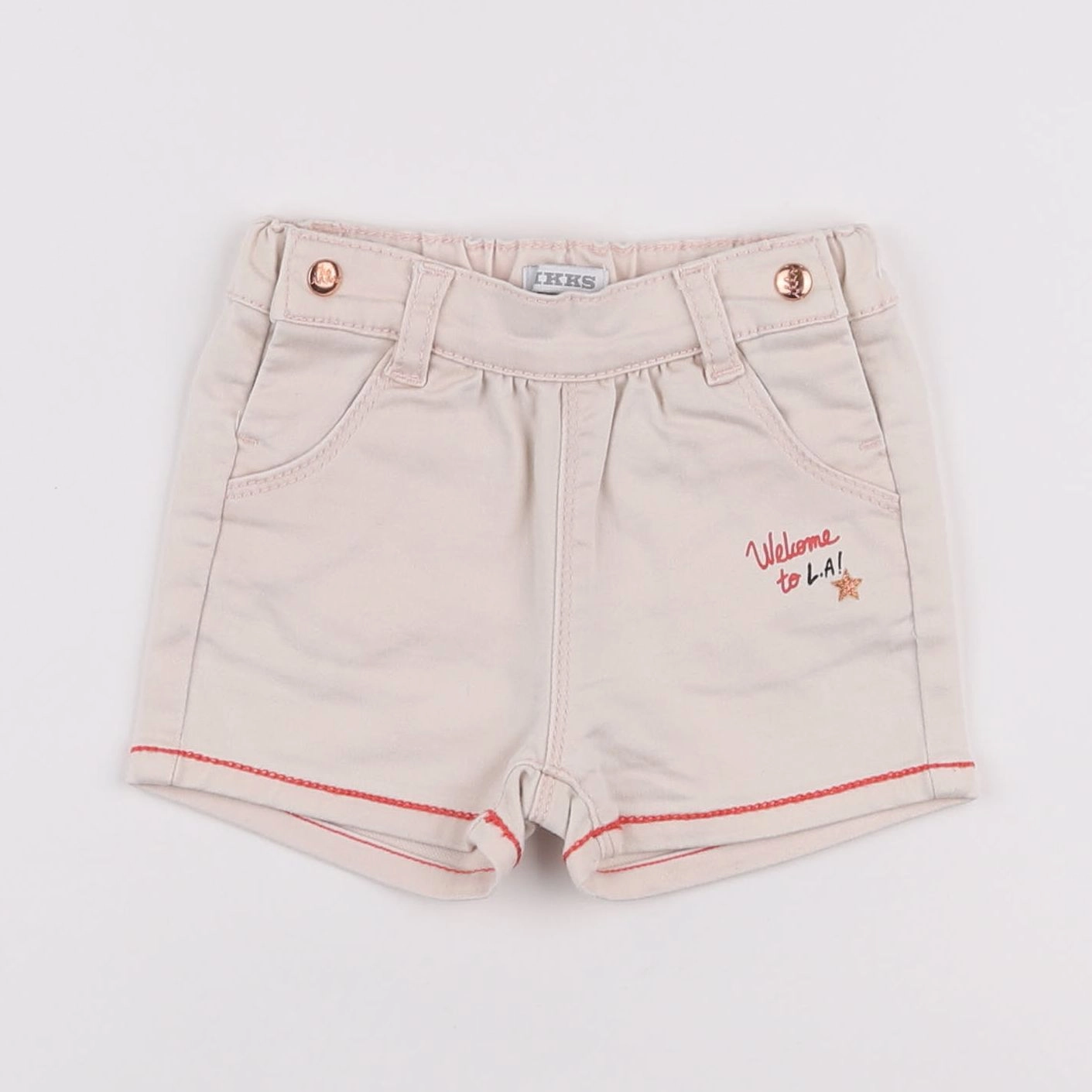 IKKS - short rose - 12 mois