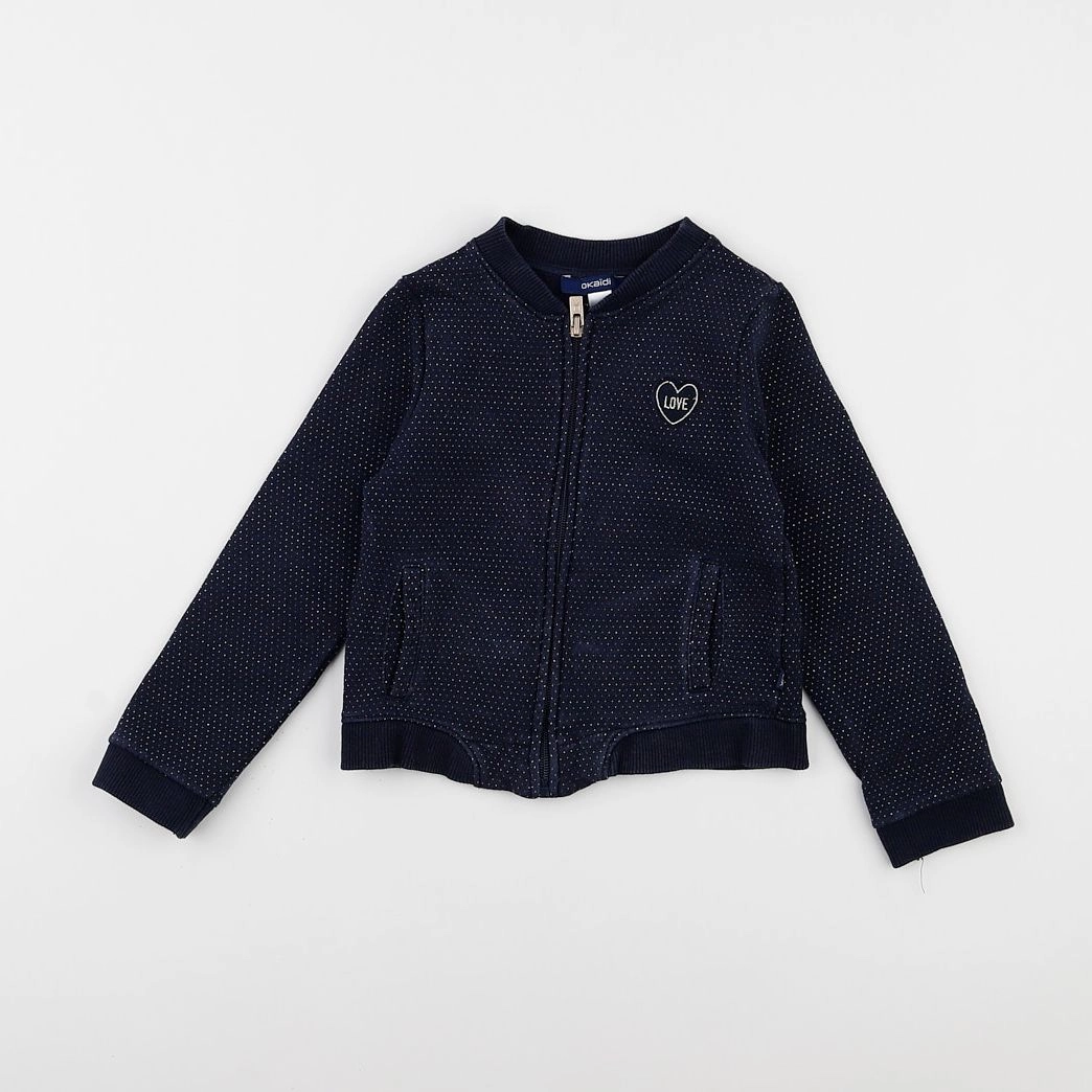 Okaidi - sweat bleu - 4 ans