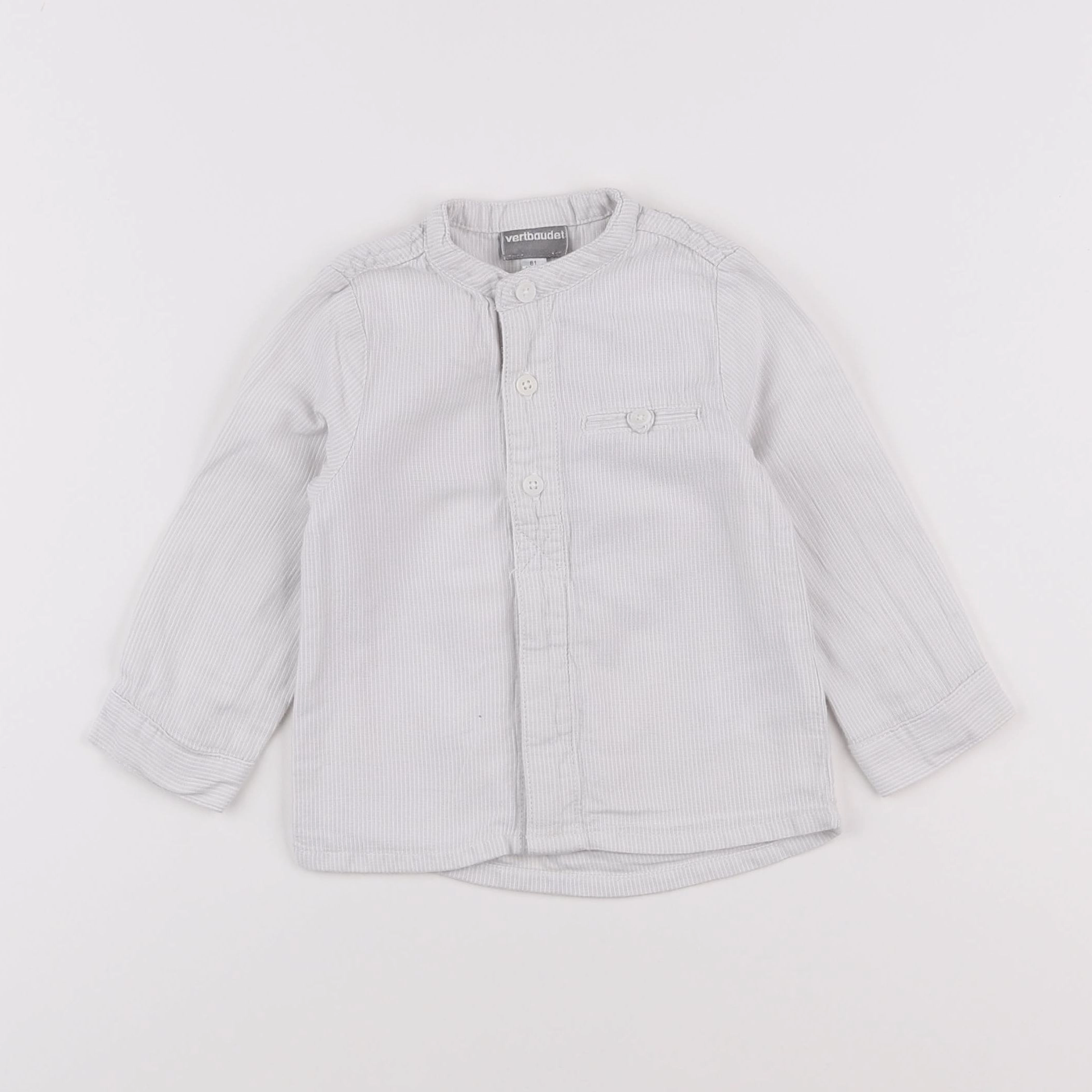 Vertbaudet - chemise beige - 18 mois