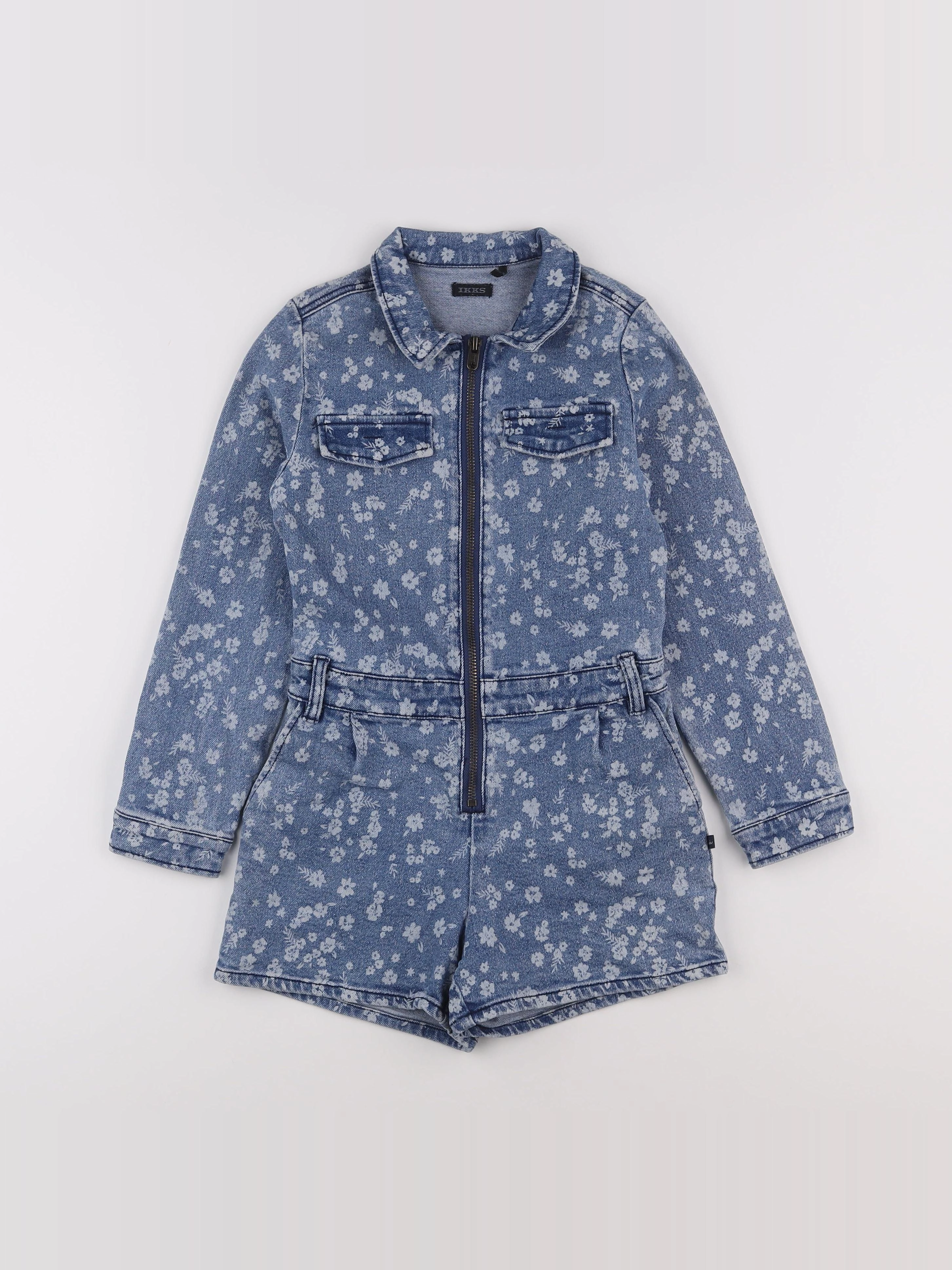 IKKS - combinaison bleu - 8 ans