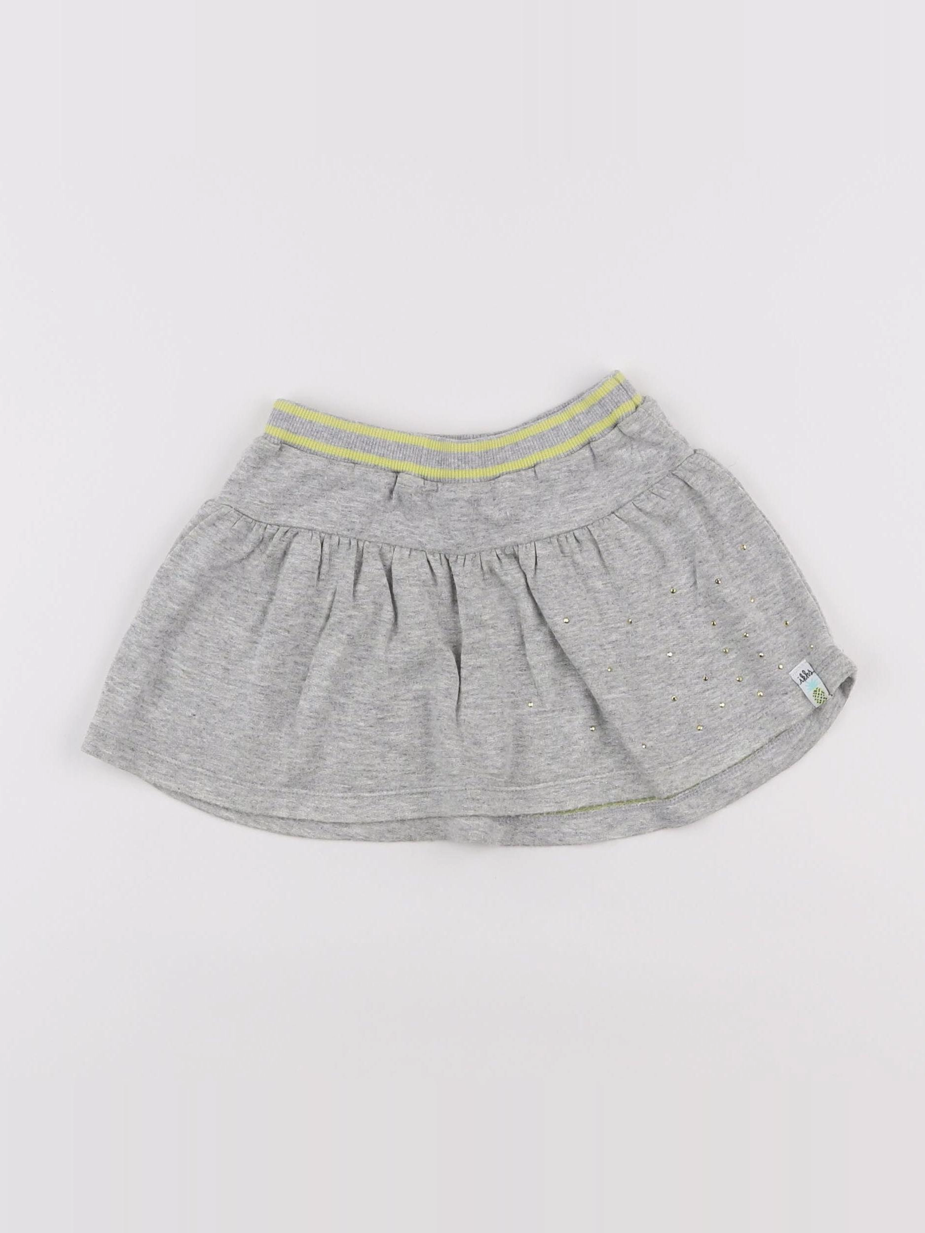 IKKS - jupe gris - 18 mois