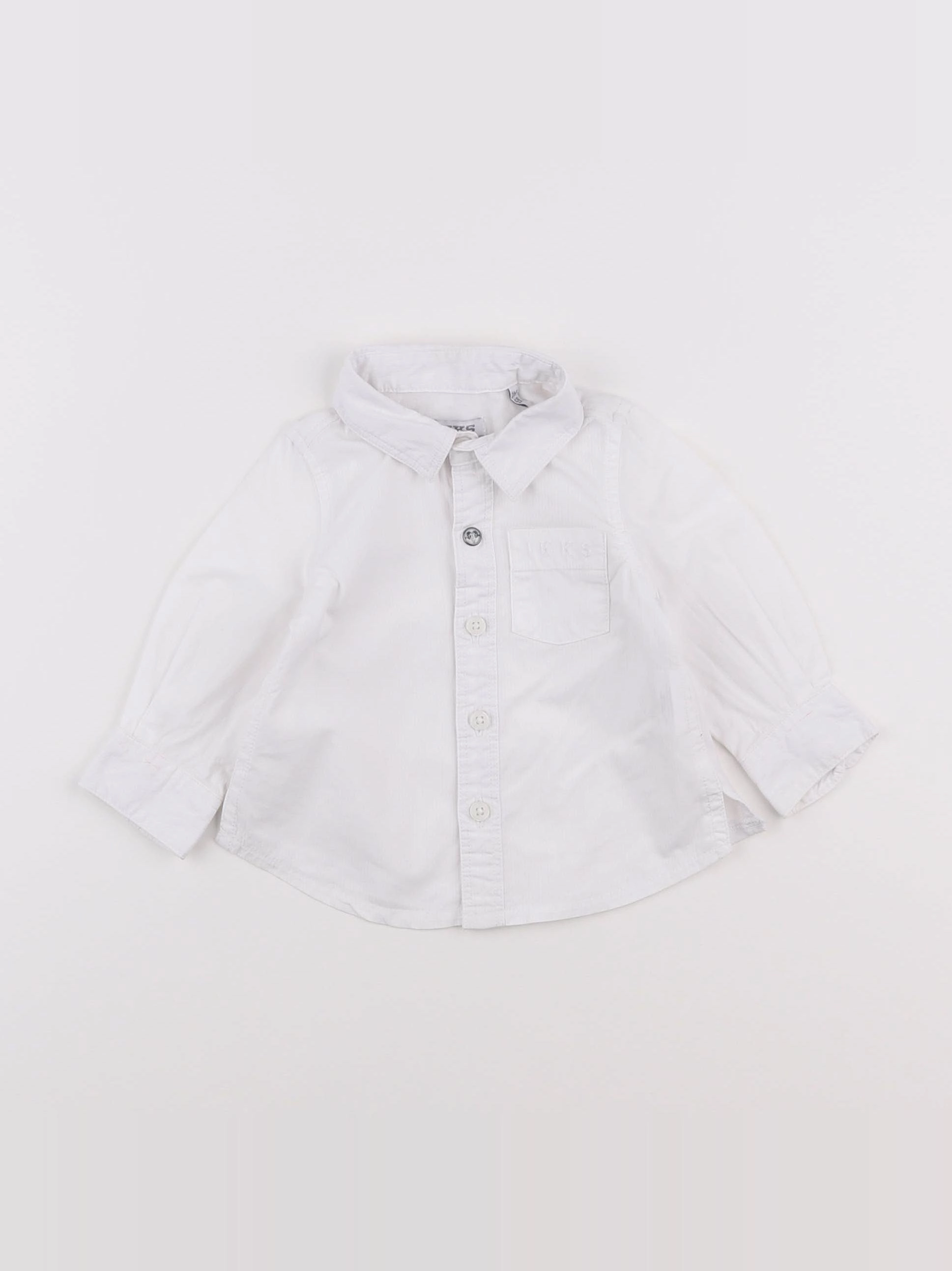 IKKS - chemise blanc - 3 mois