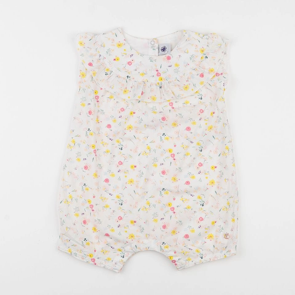 Petit Bateau - combinaison blanc - 3 ans