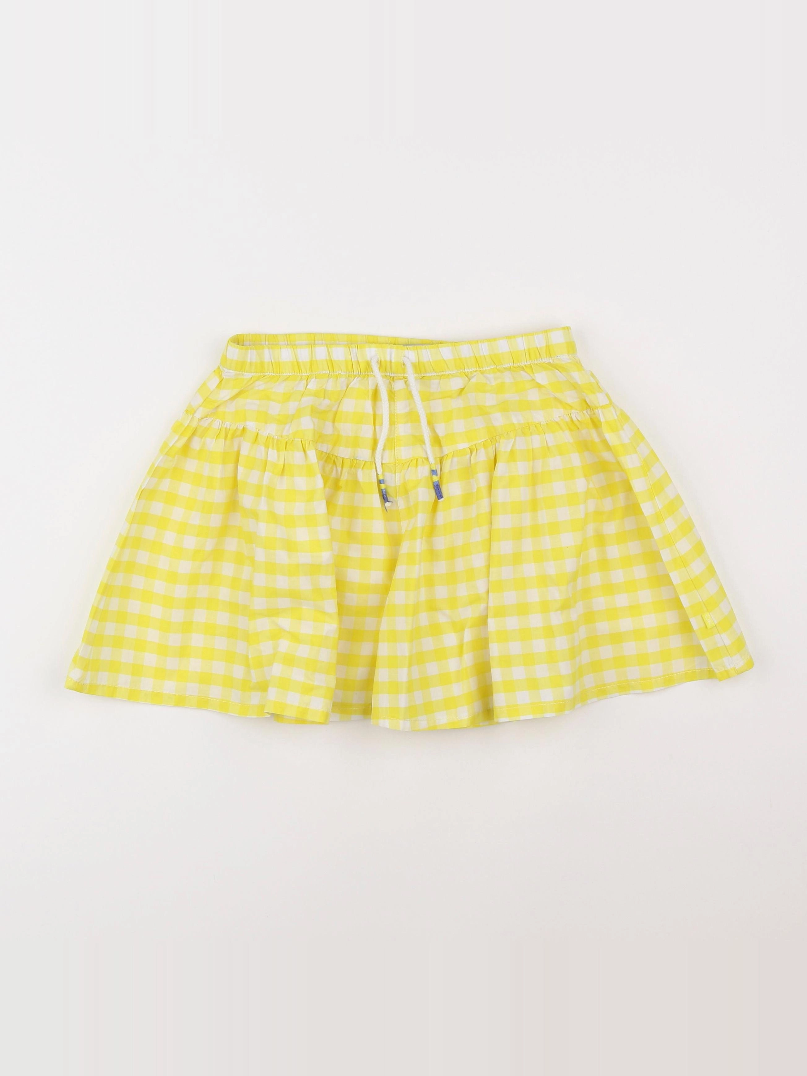 Okaidi - jupe jaune - 8 ans