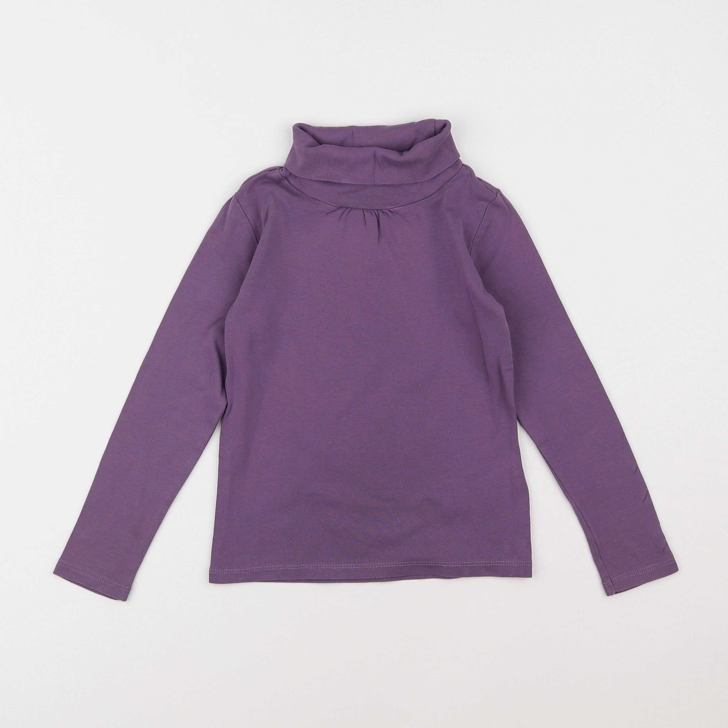 Vertbaudet - sous-pull violet - 6 ans