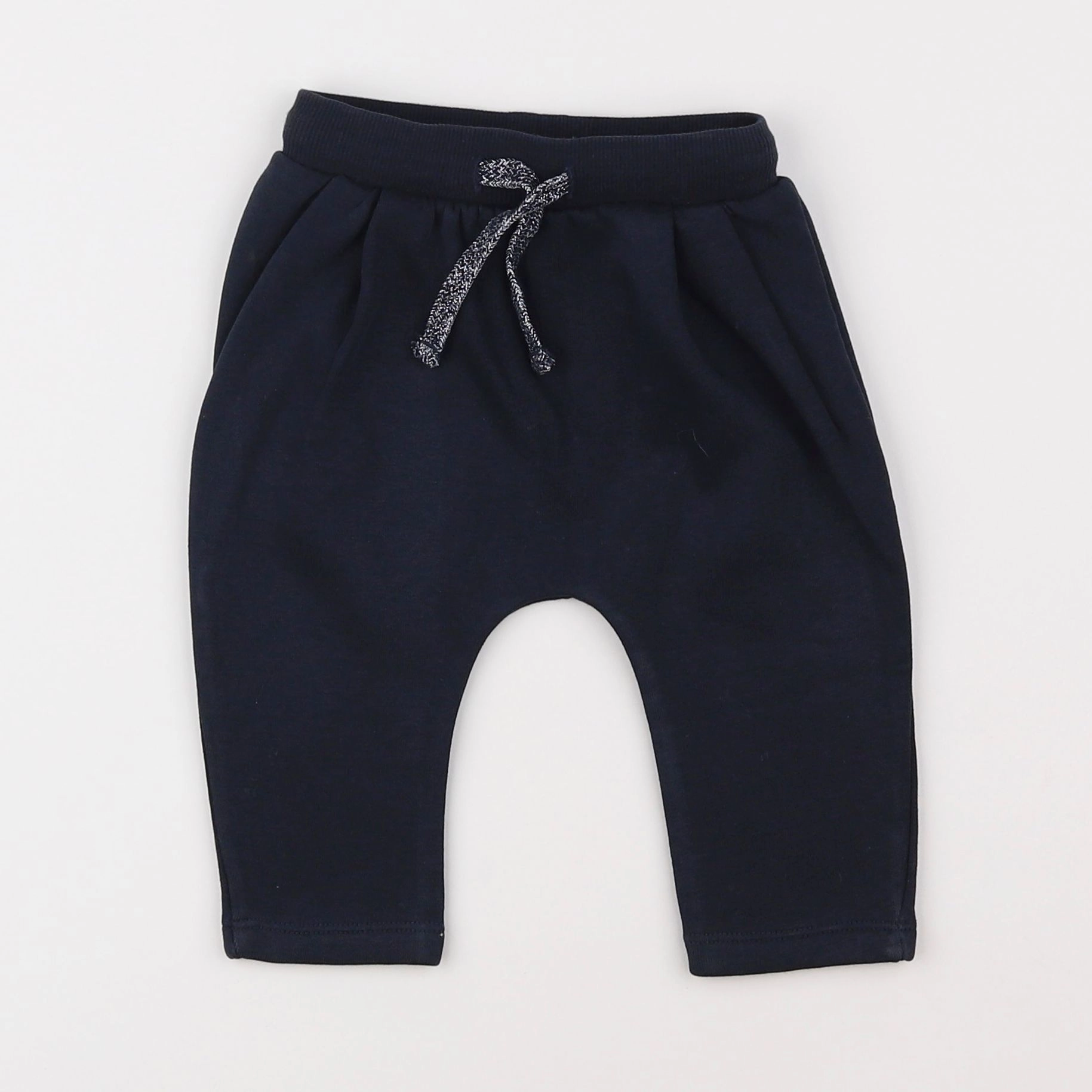 Boutchou - jogging doublé bleu - 6 mois