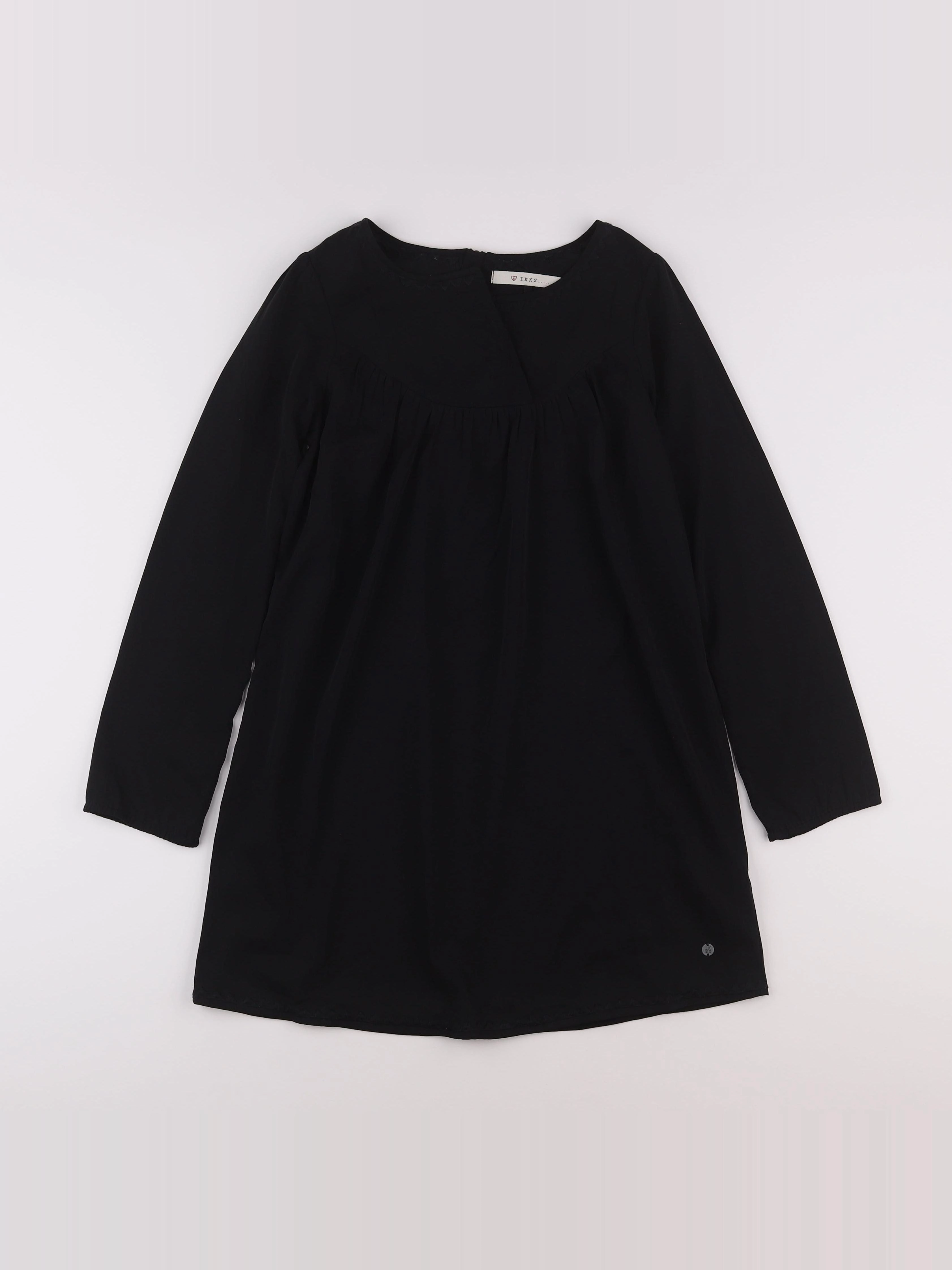 IKKS - robe noir - 10 ans