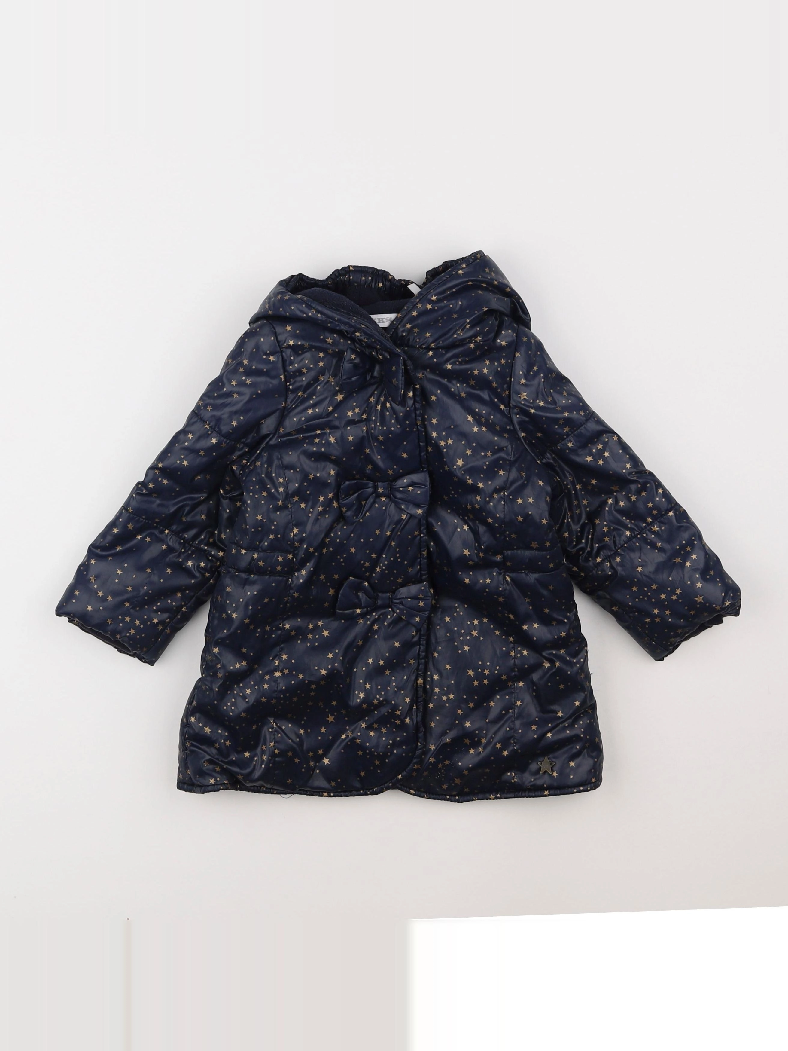 IKKS - manteau bleu - 18 mois