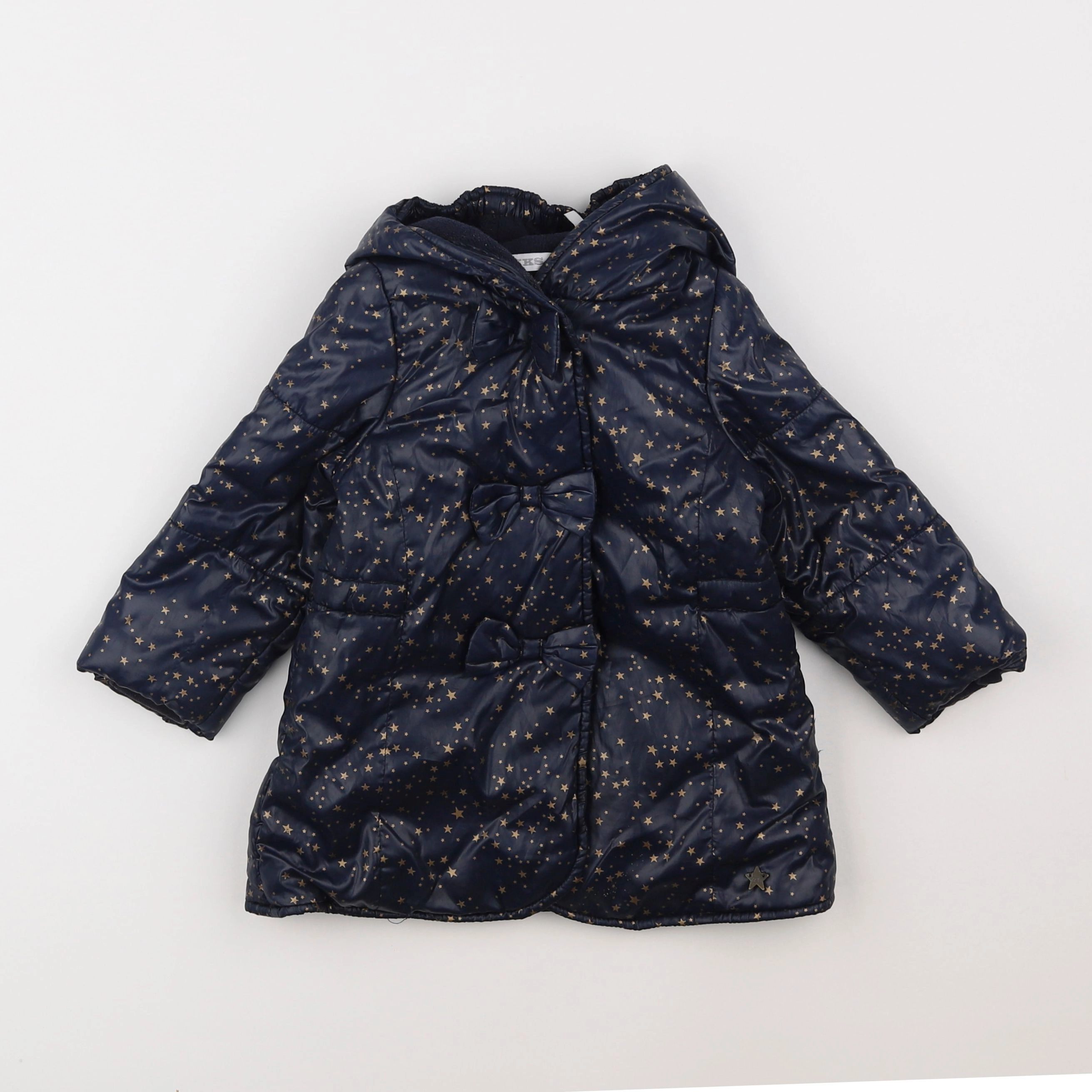 IKKS - manteau bleu - 18 mois