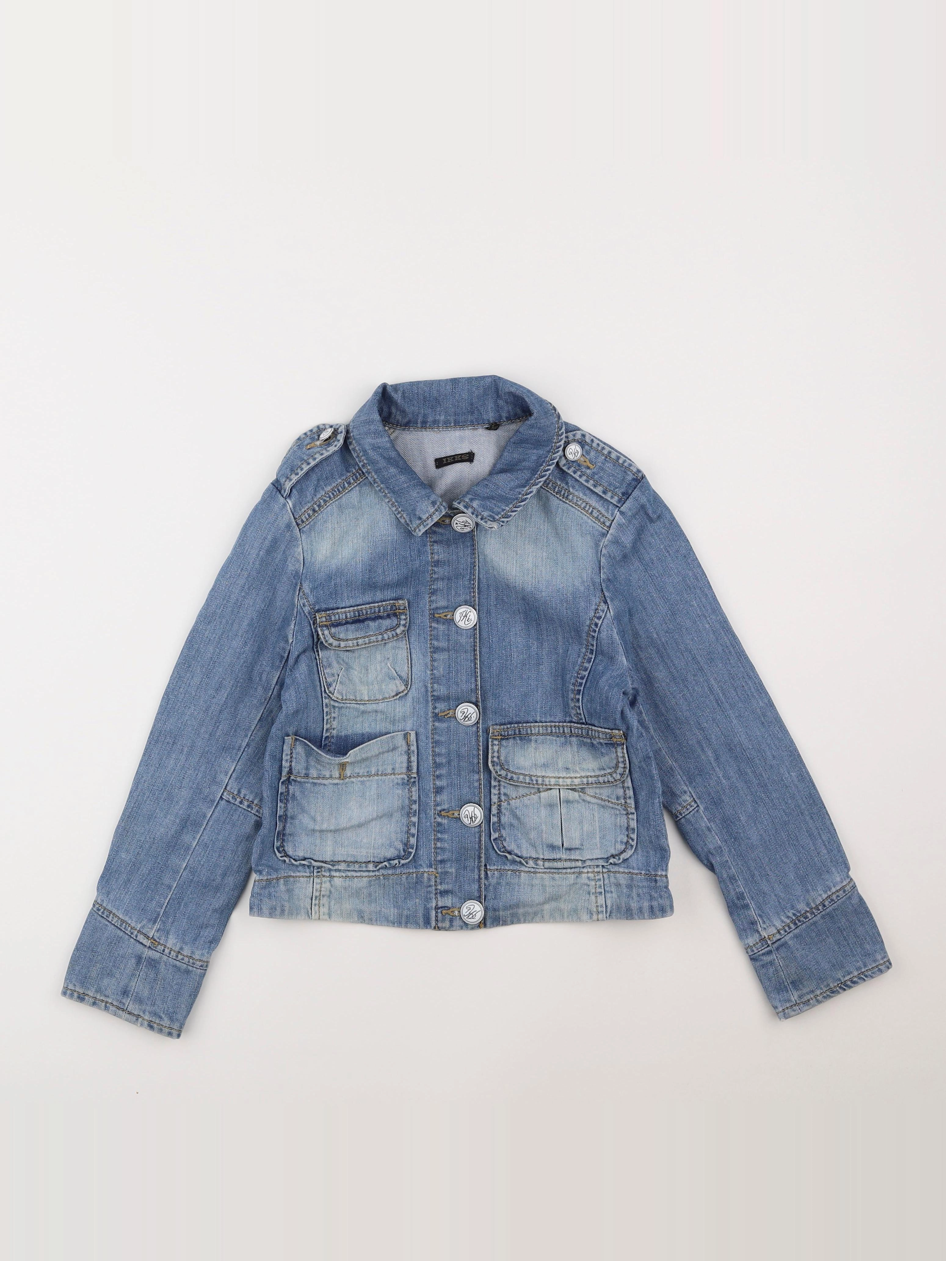 IKKS - veste bleu - 8 ans