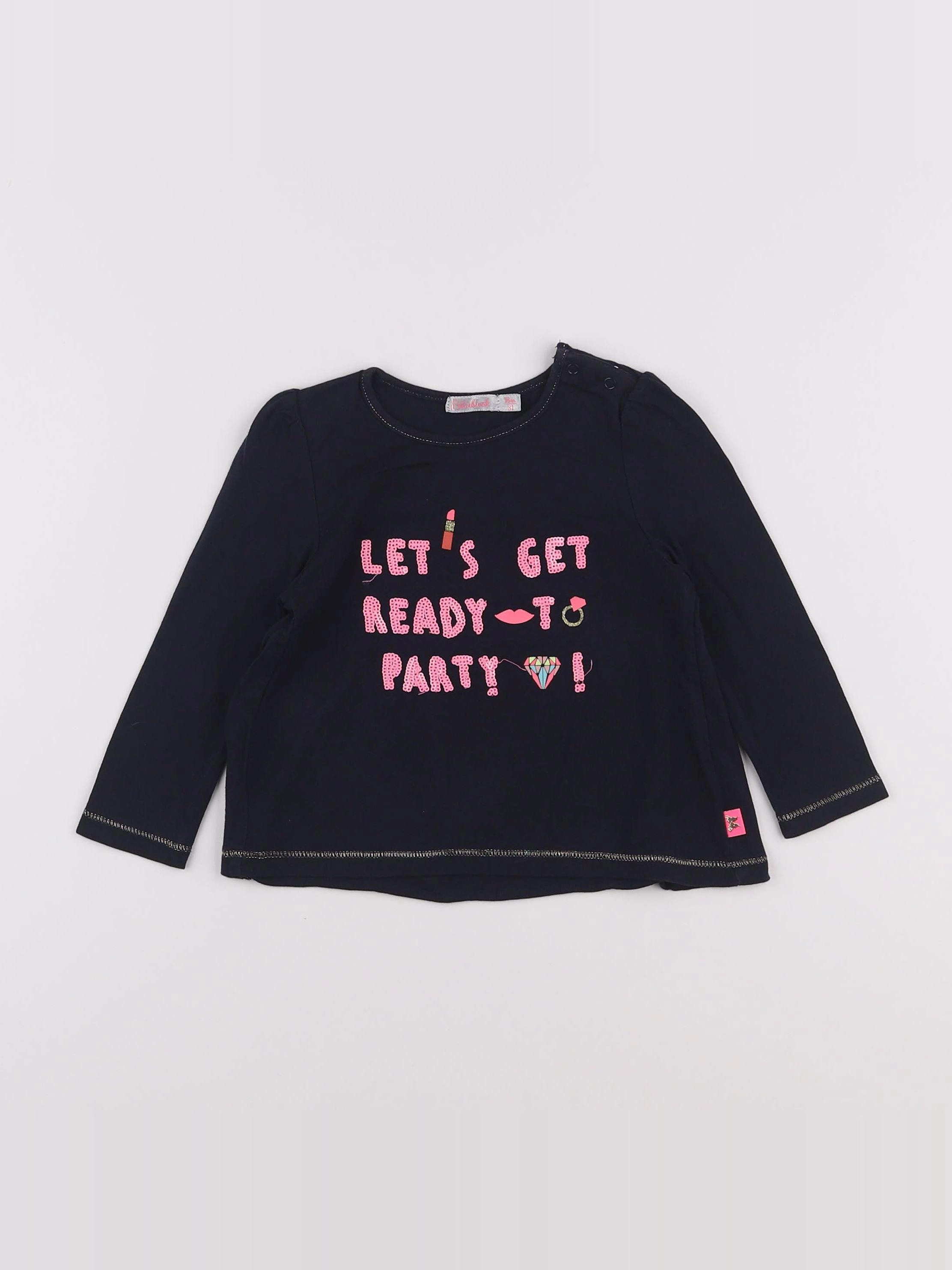 Billie Blush - tee-shirt bleu - 18 mois