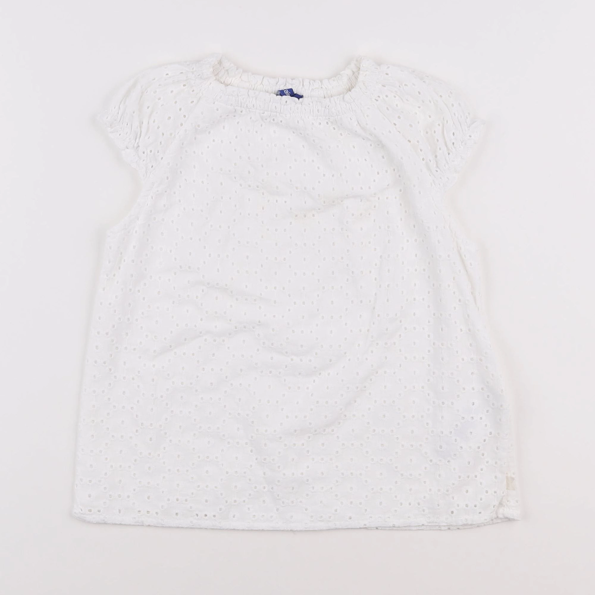 Okaidi - blouse blanc - 5 ans