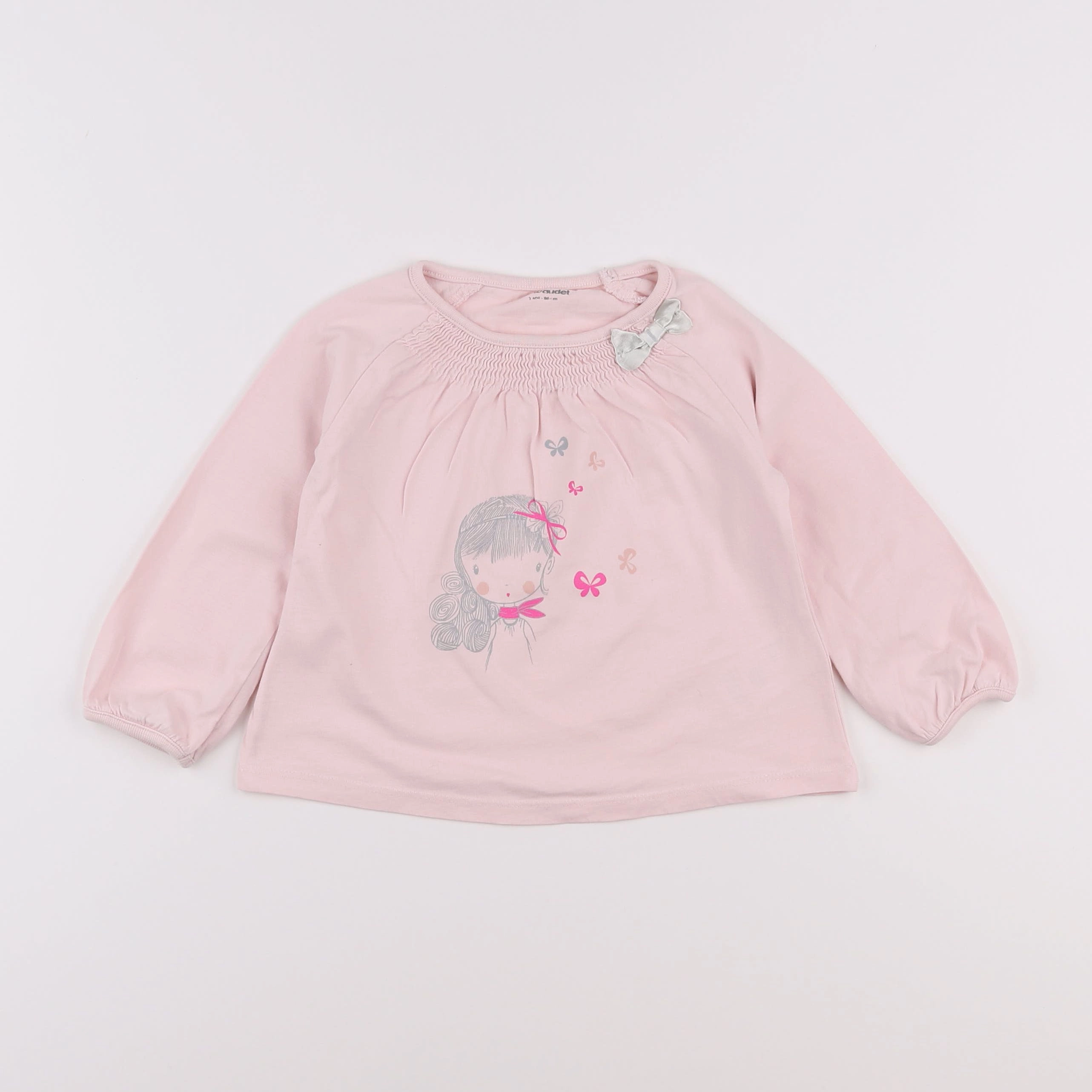 Okaidi - tee-shirt rose - 5 ans