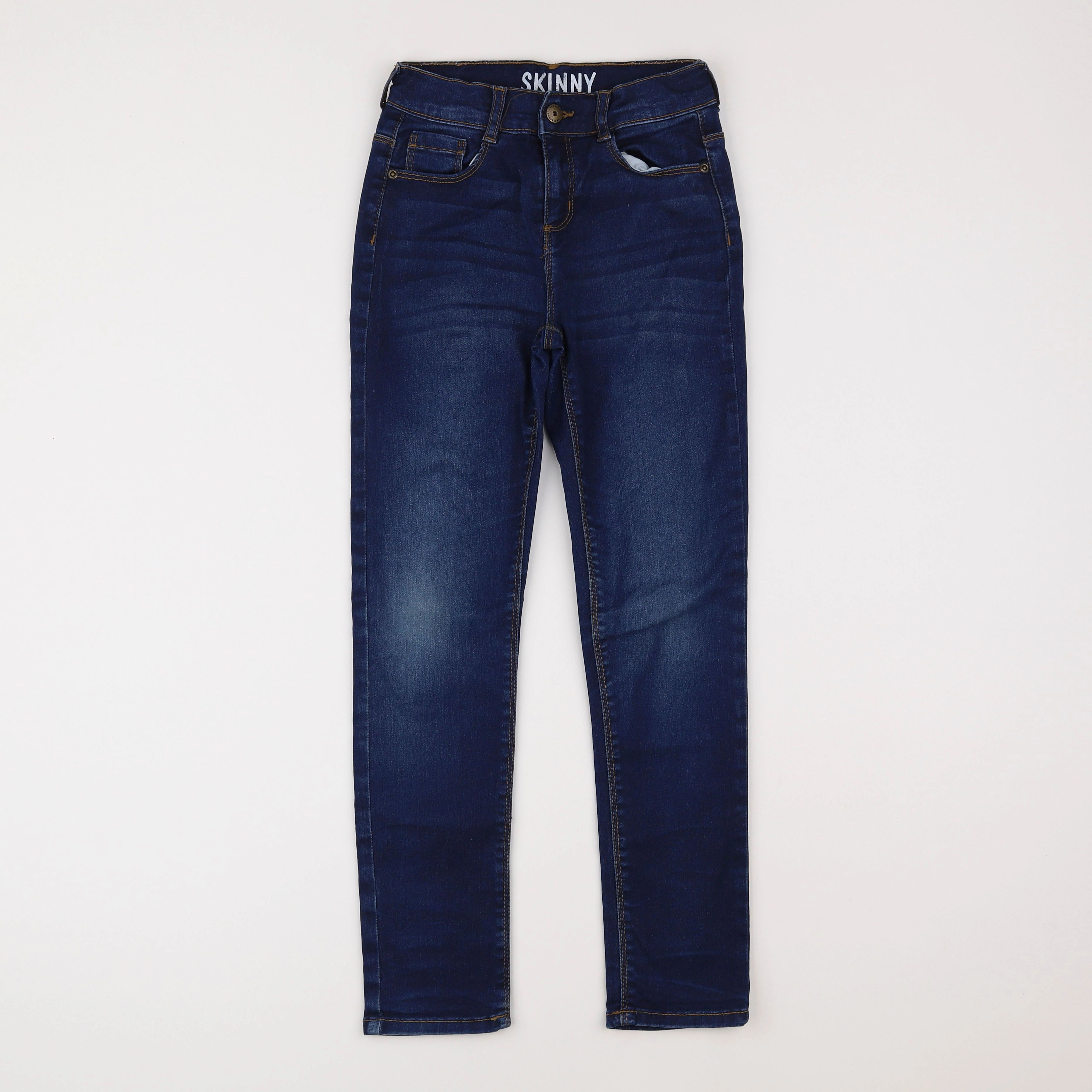 Vertbaudet - pantalon bleu - 10 ans