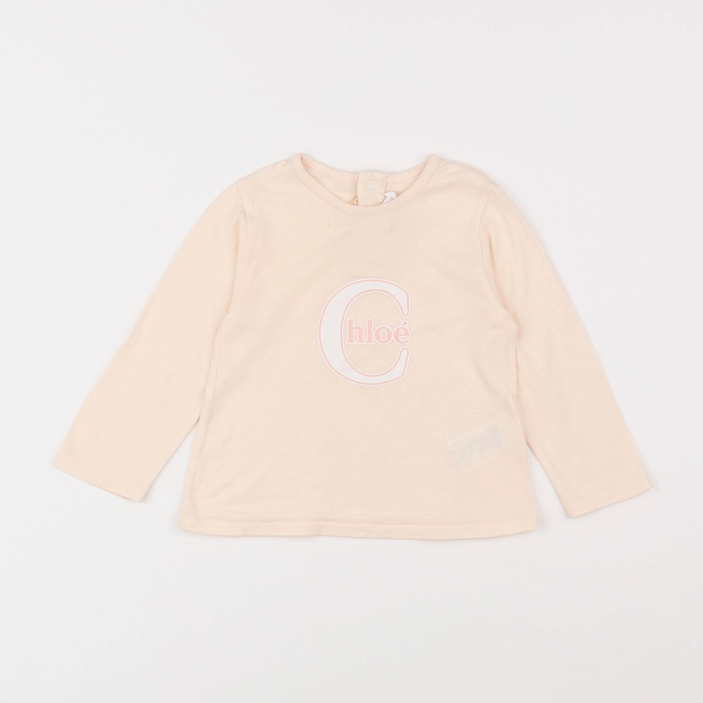 Chloé - tee-shirt rose - 18 mois