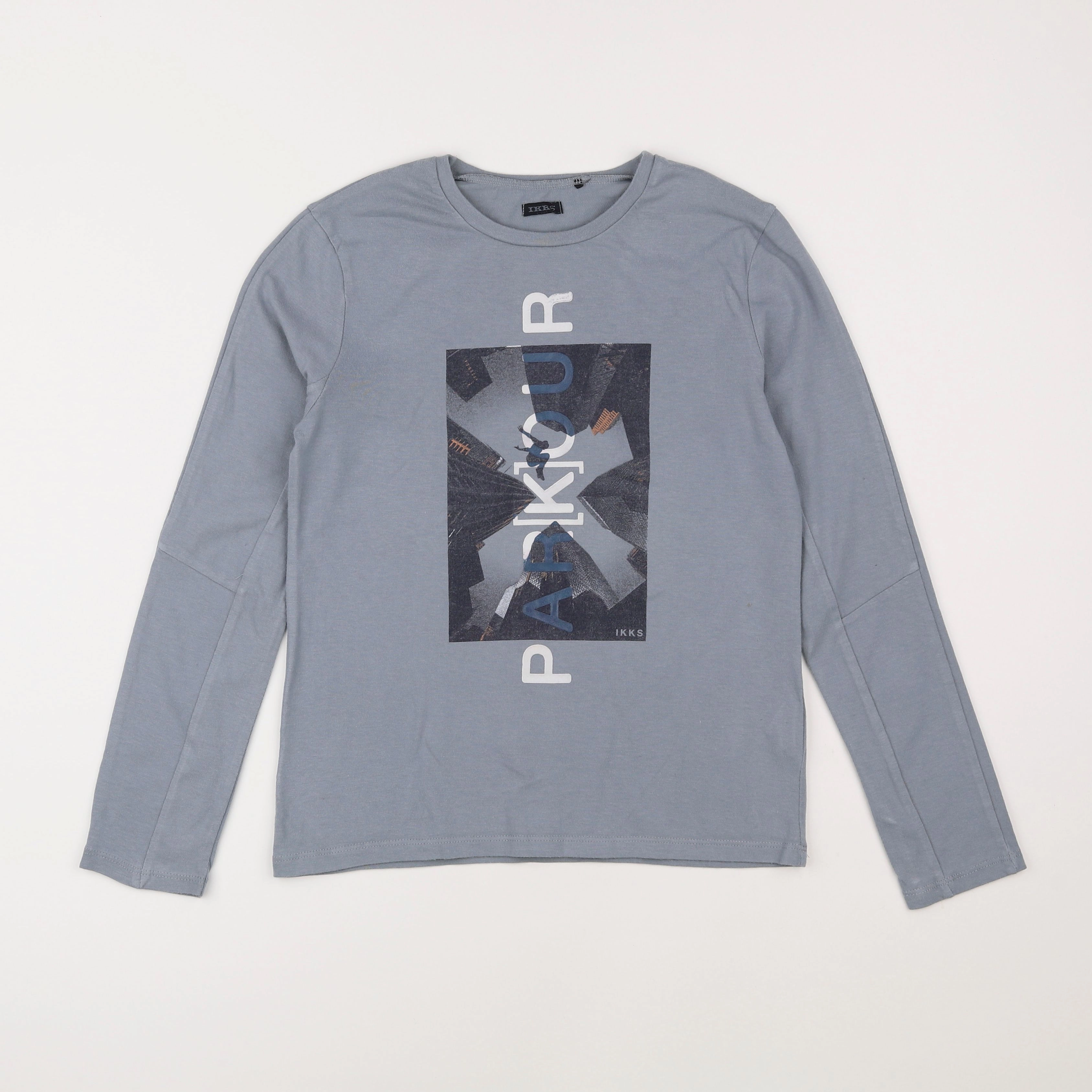 IKKS - tee-shirt gris - 12 ans