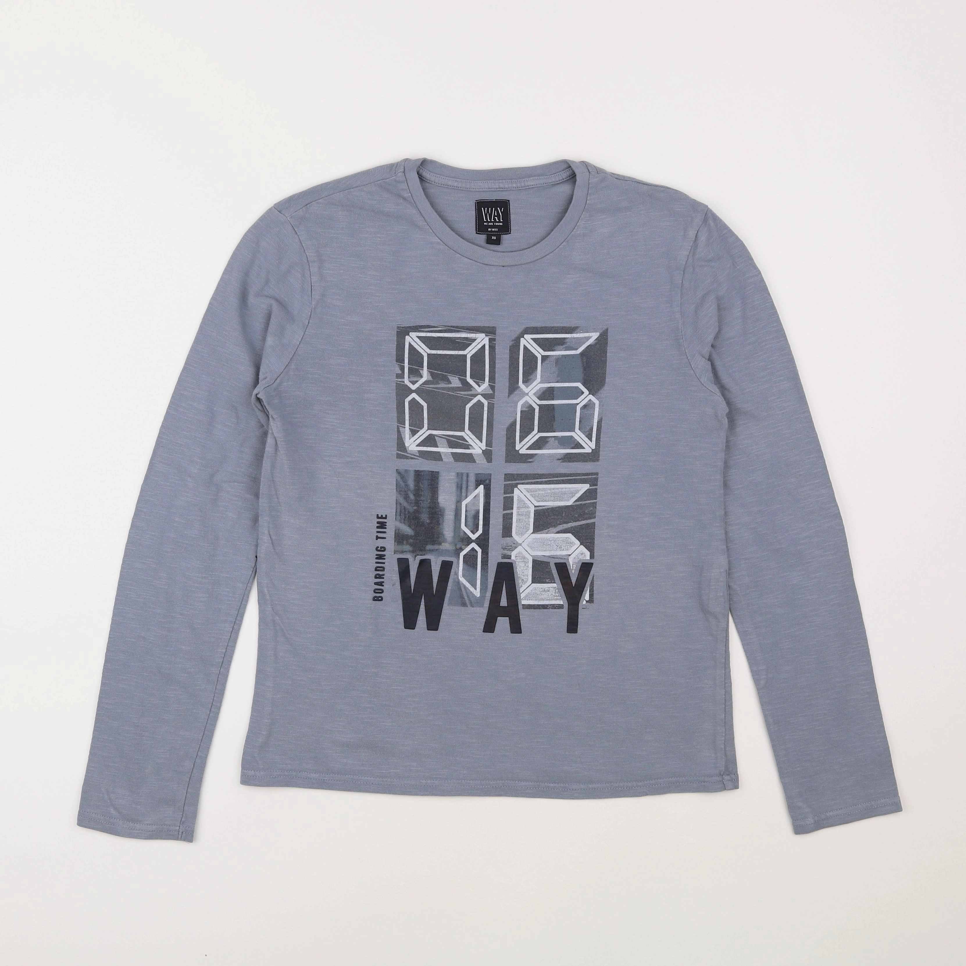 IKKS - tee-shirt gris - 12 ans