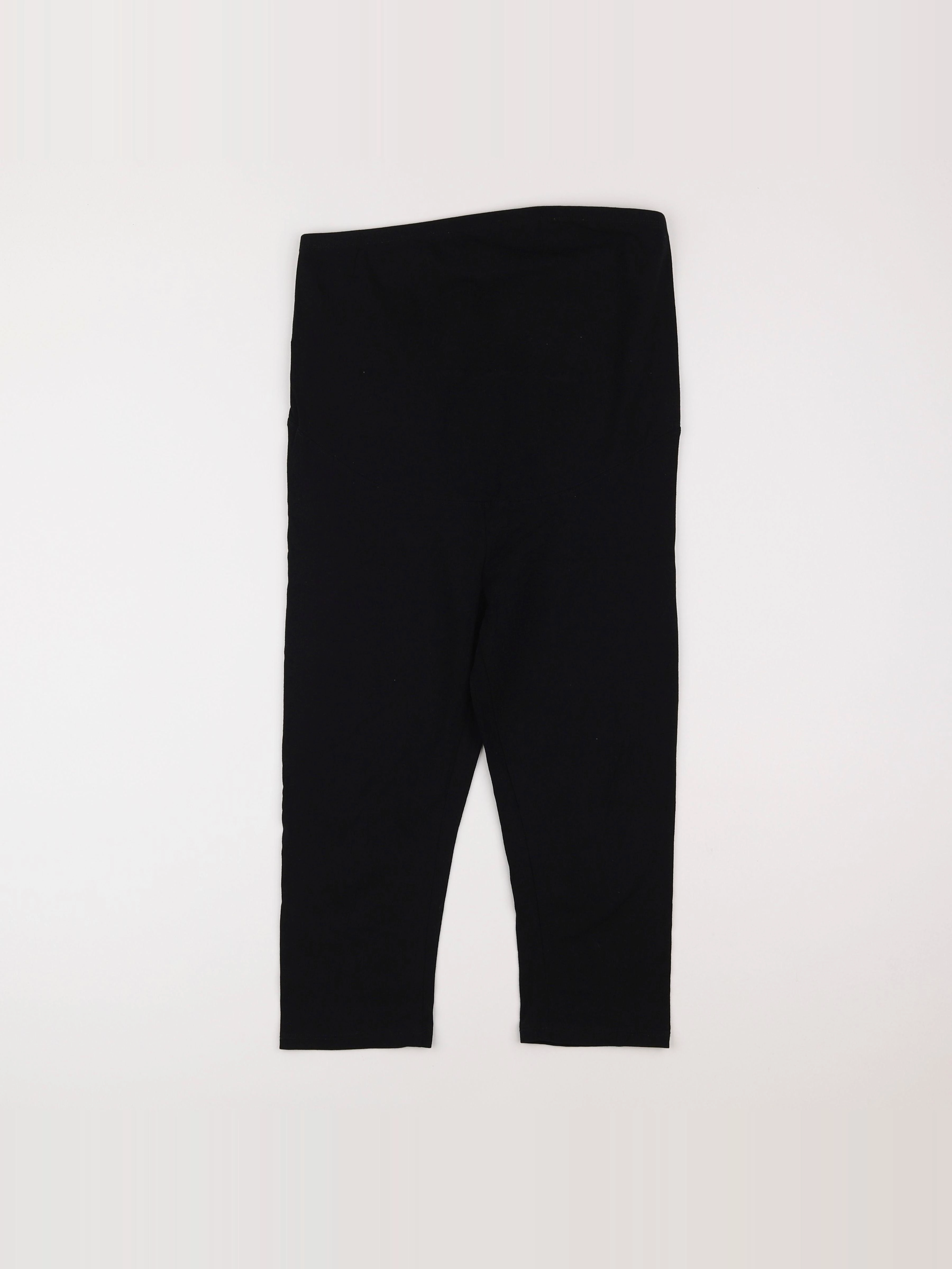 H&M - legging grossesse court noir - 38 à 40