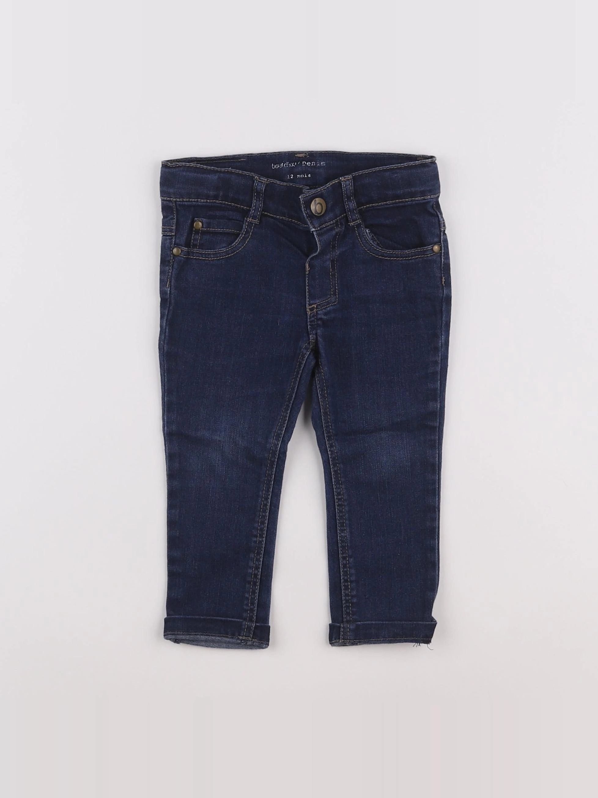 Boutchou - jean bleu - 12 mois
