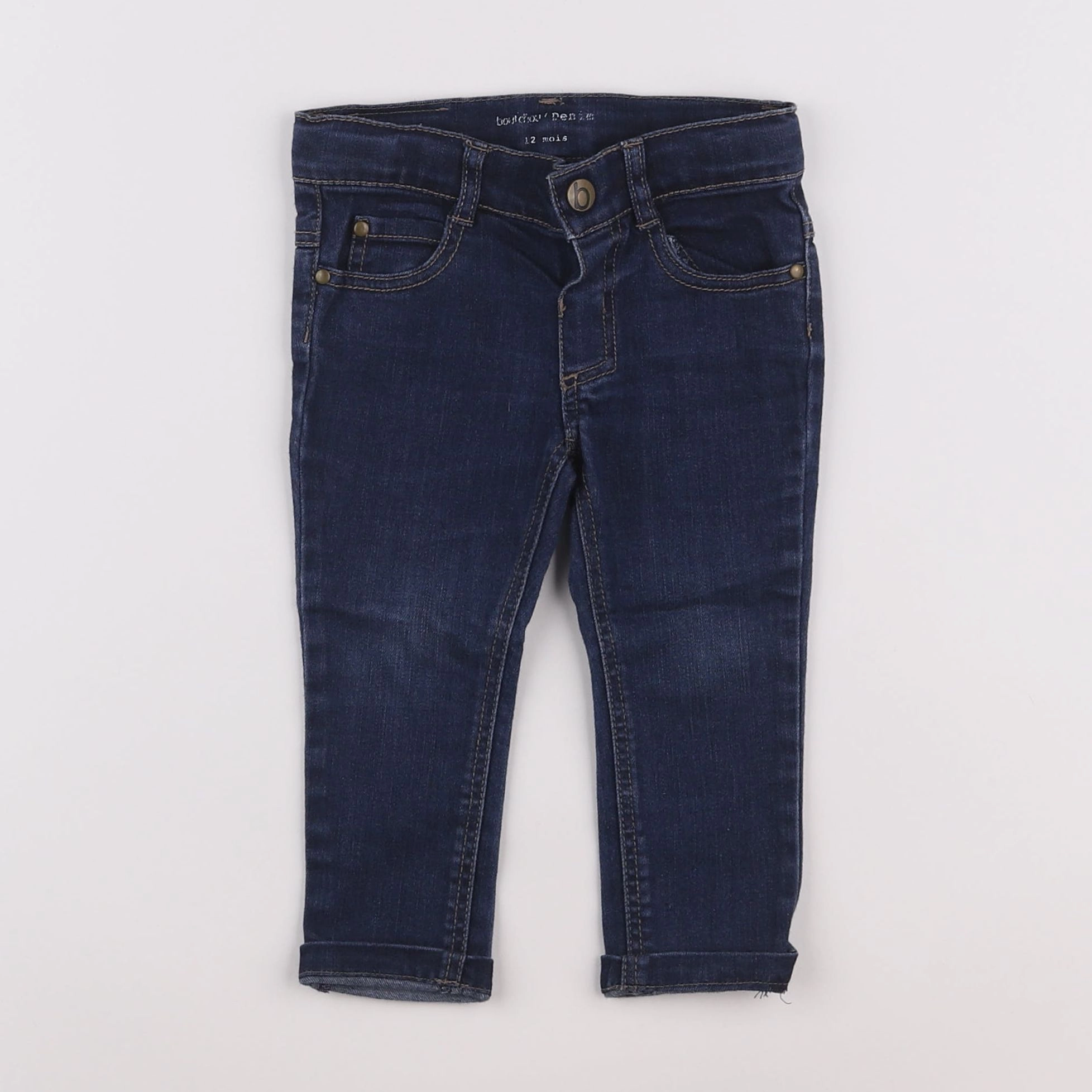 Boutchou - jean bleu - 12 mois