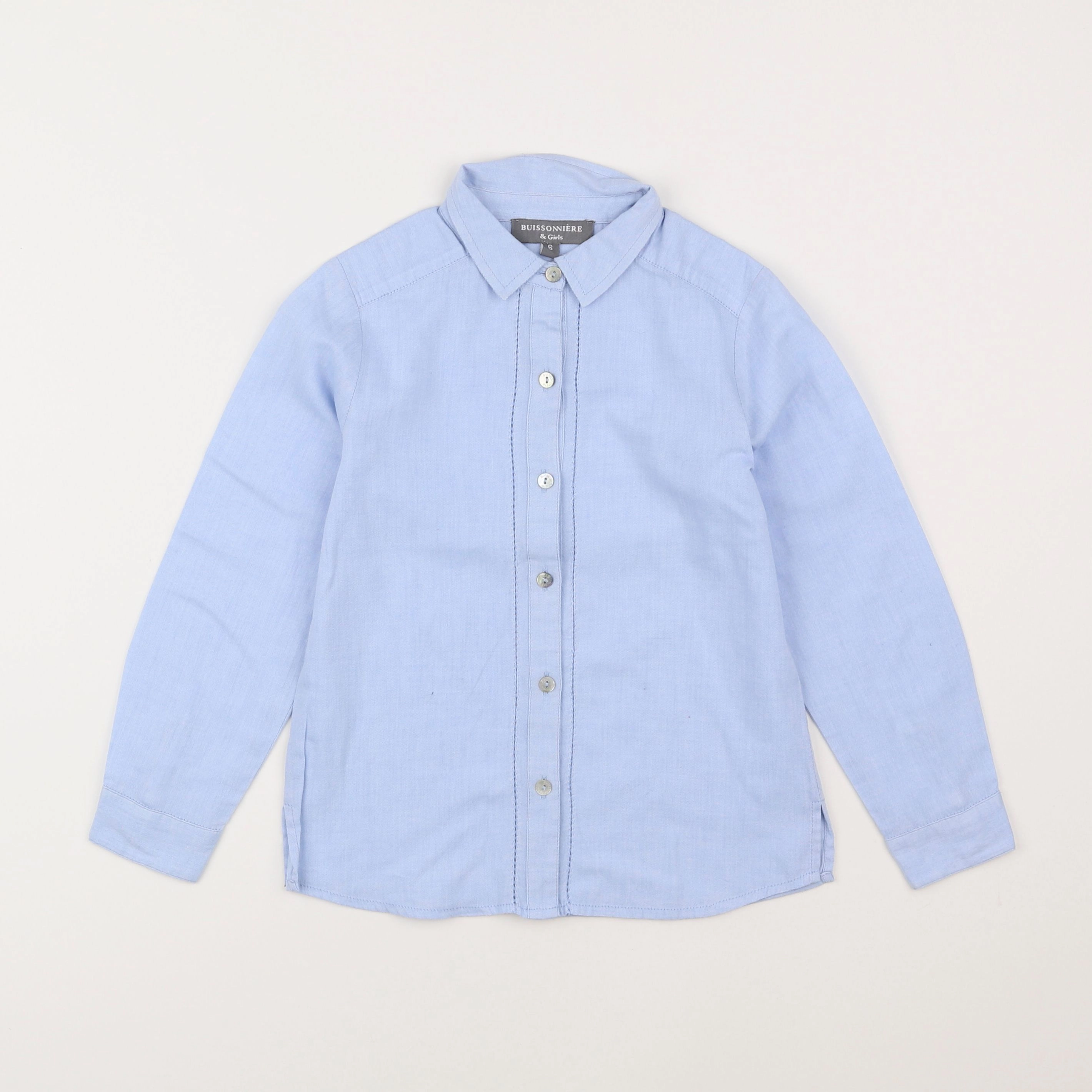 Buissonnière - chemise bleu - 6 ans