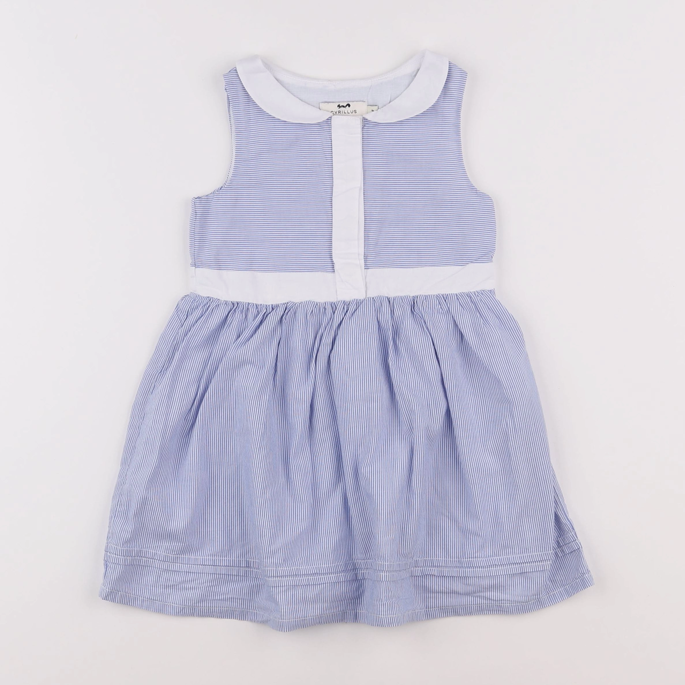 Cyrillus - robe bleu - 3 ans