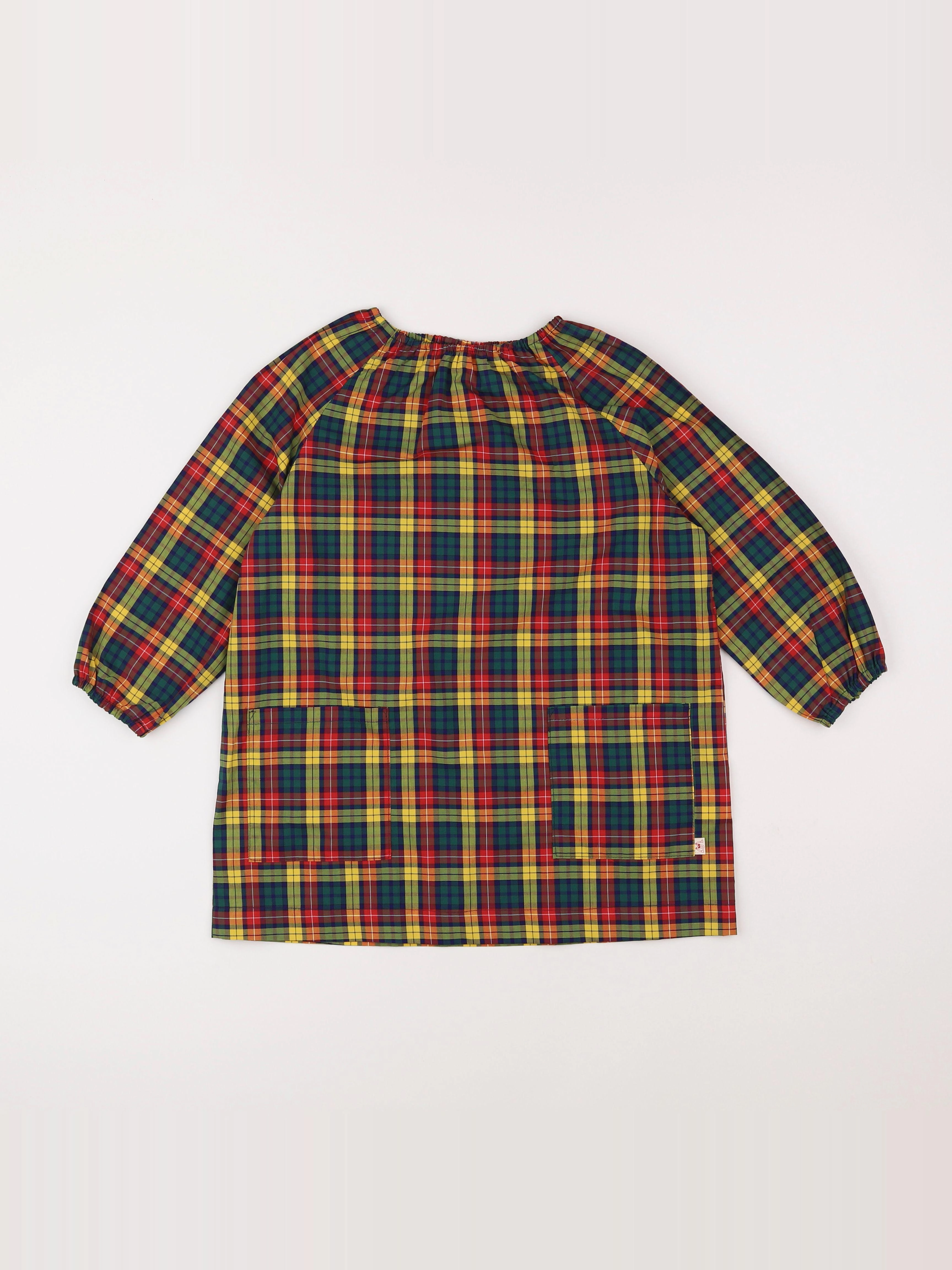 Les Marsiens - robe multicolore - 2 ans