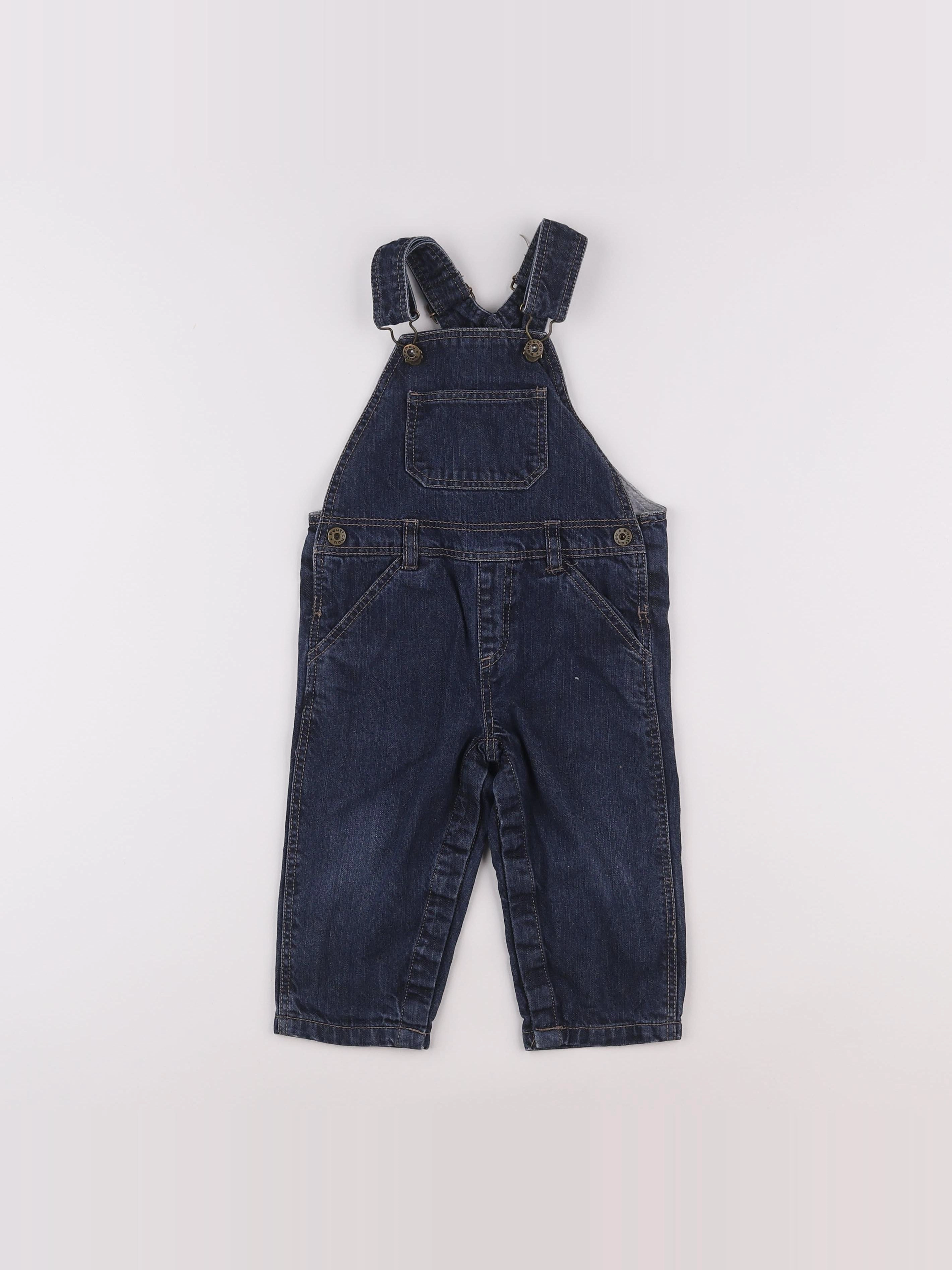 Boutchou - salopette bleu - 12 mois