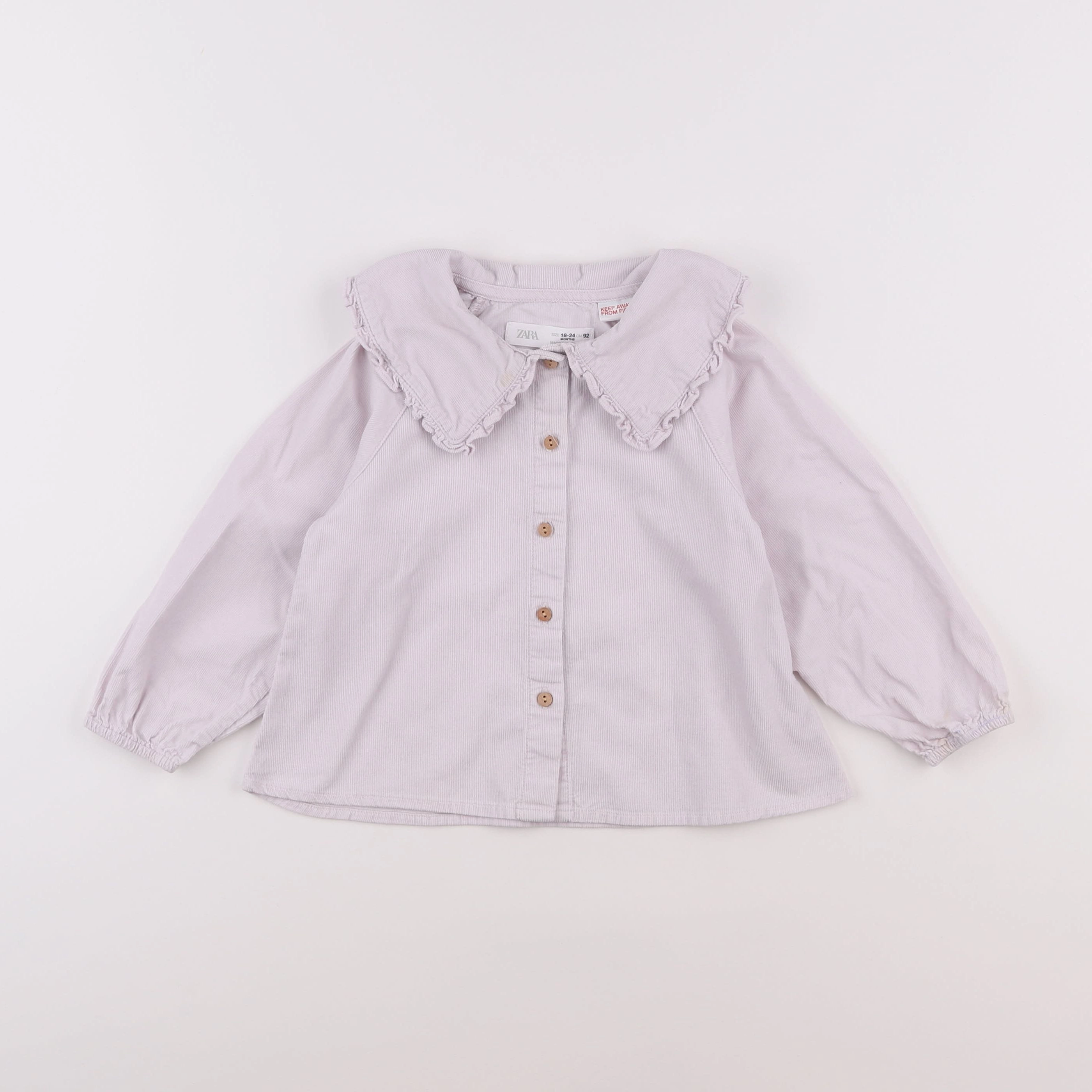 Zara - blouse rose - 18 mois à 2 ans