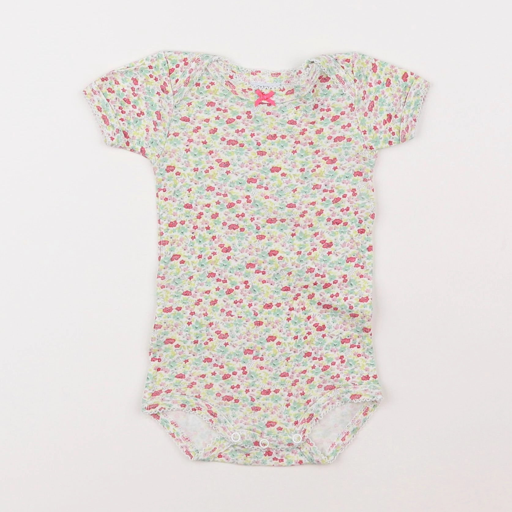 Petit Bateau - body multicolore - 3 mois