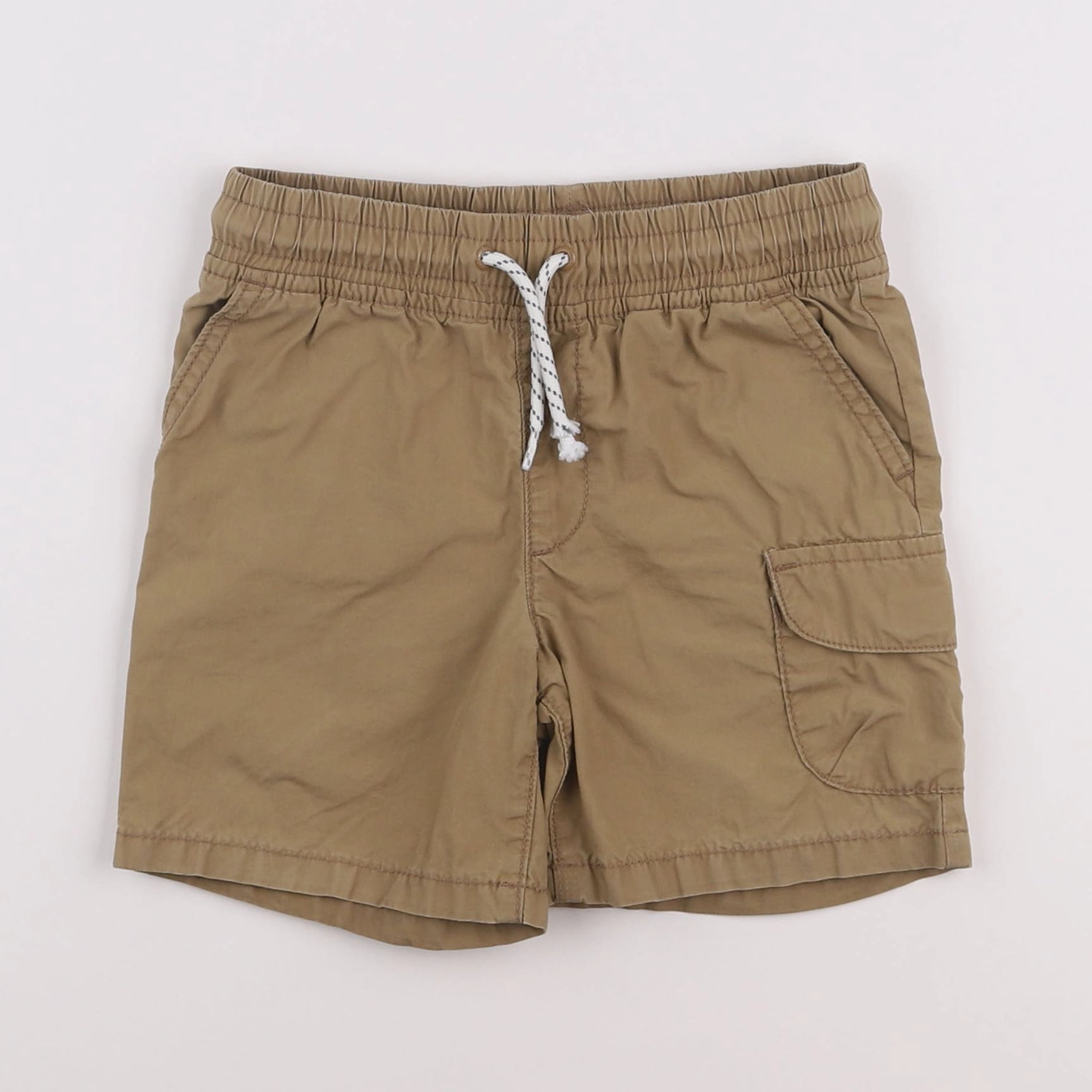 Vertbaudet - short beige - 4 ans