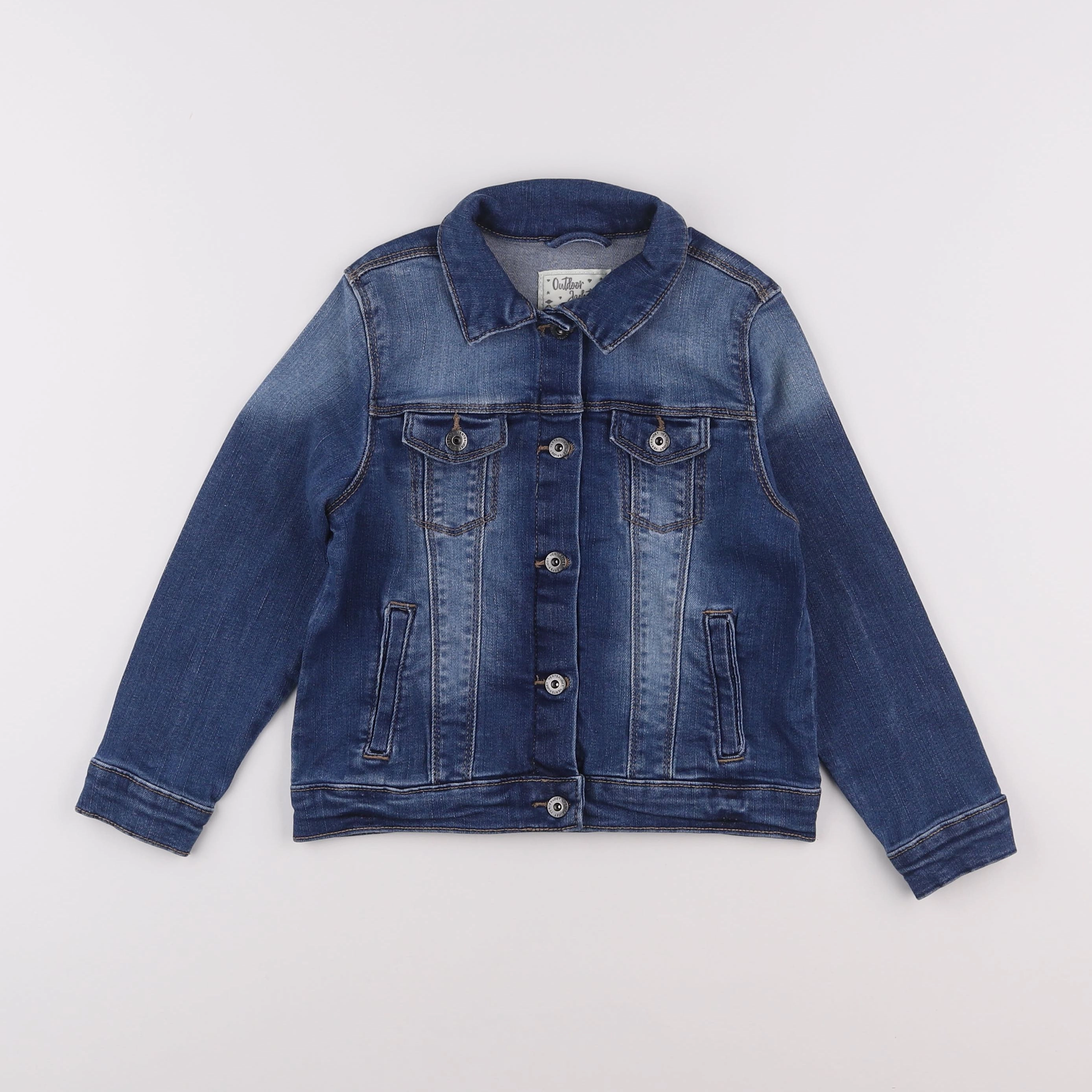 Vertbaudet - veste bleu - 6 ans