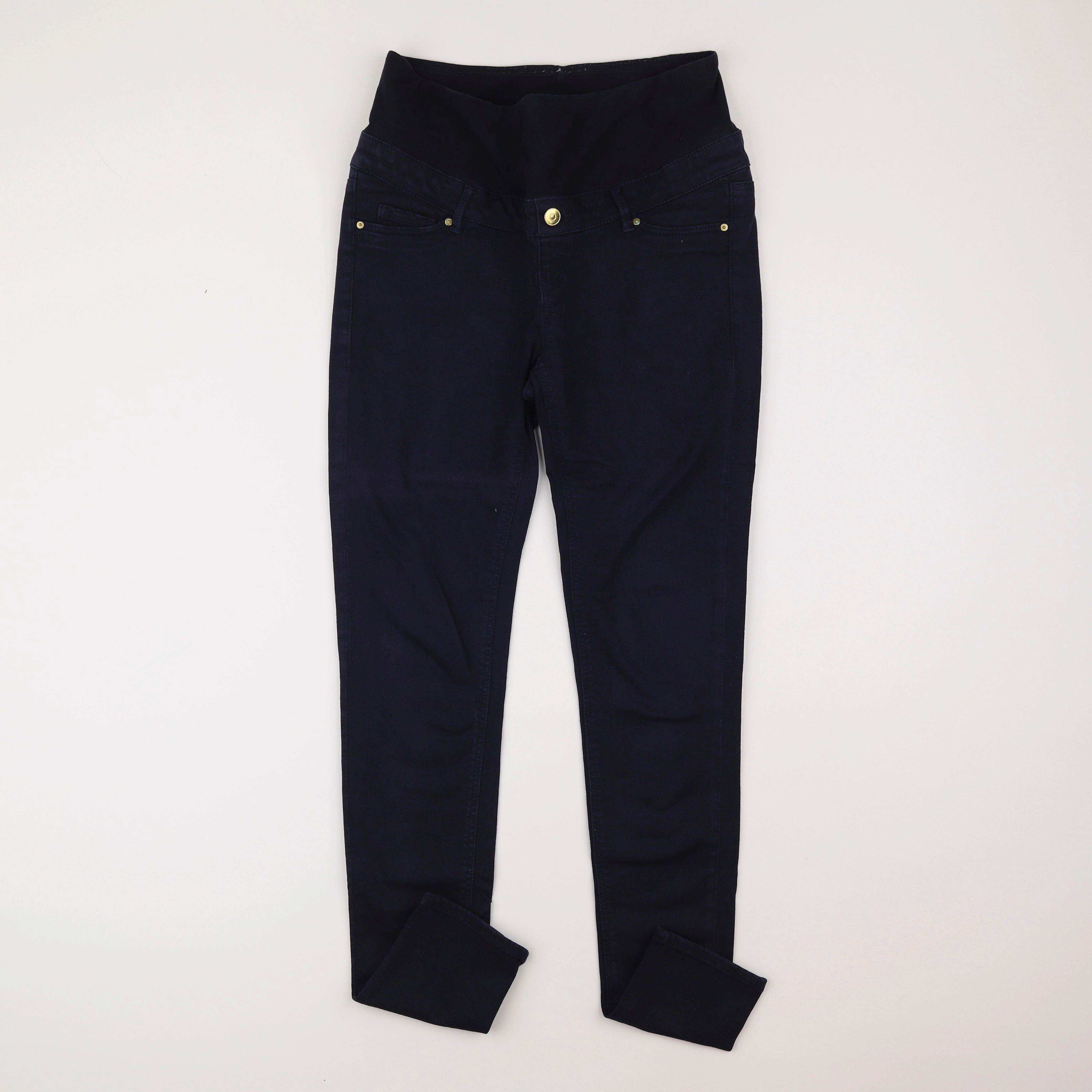 H&M - pantalon grossesse bleu - 38