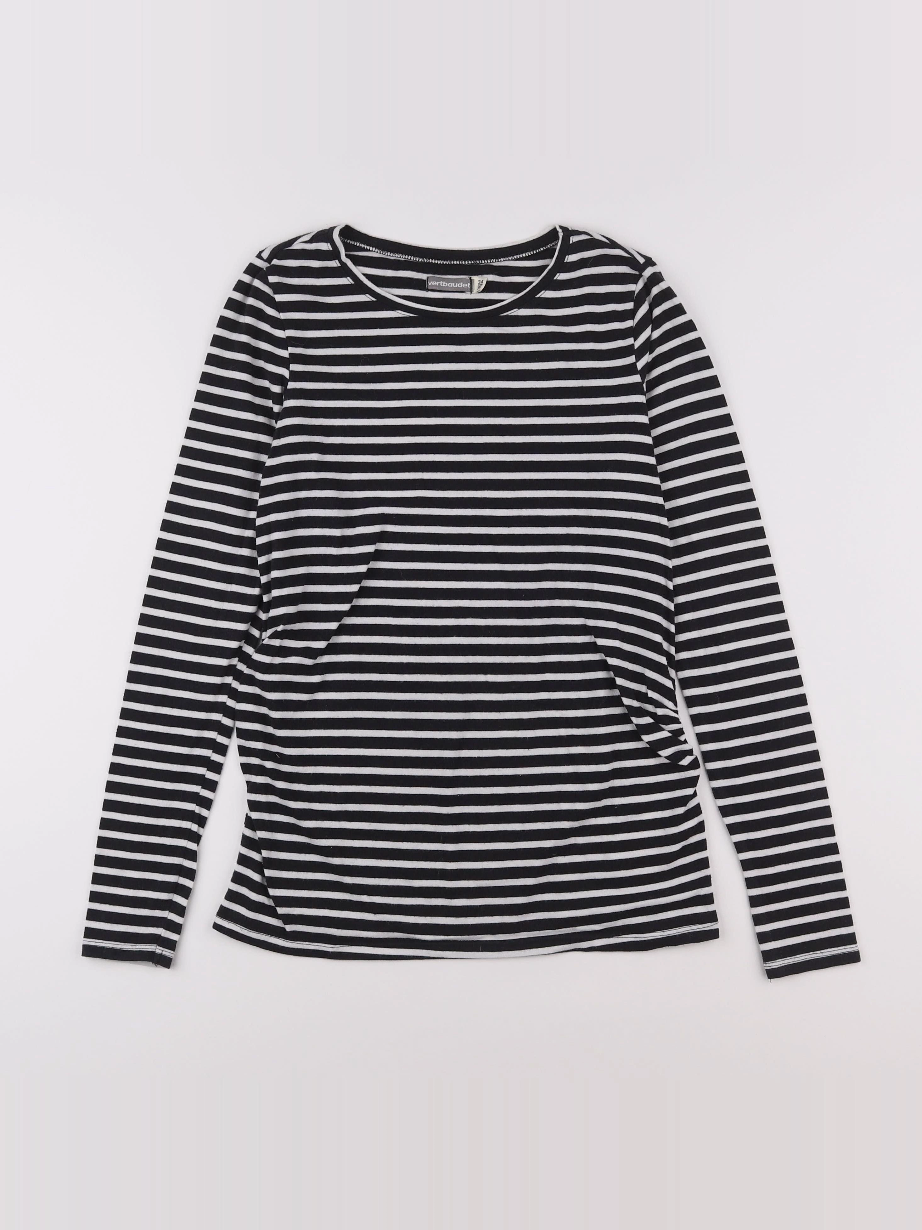 Vertbaudet - tee-shirt grossesse bleu - 34 à 36