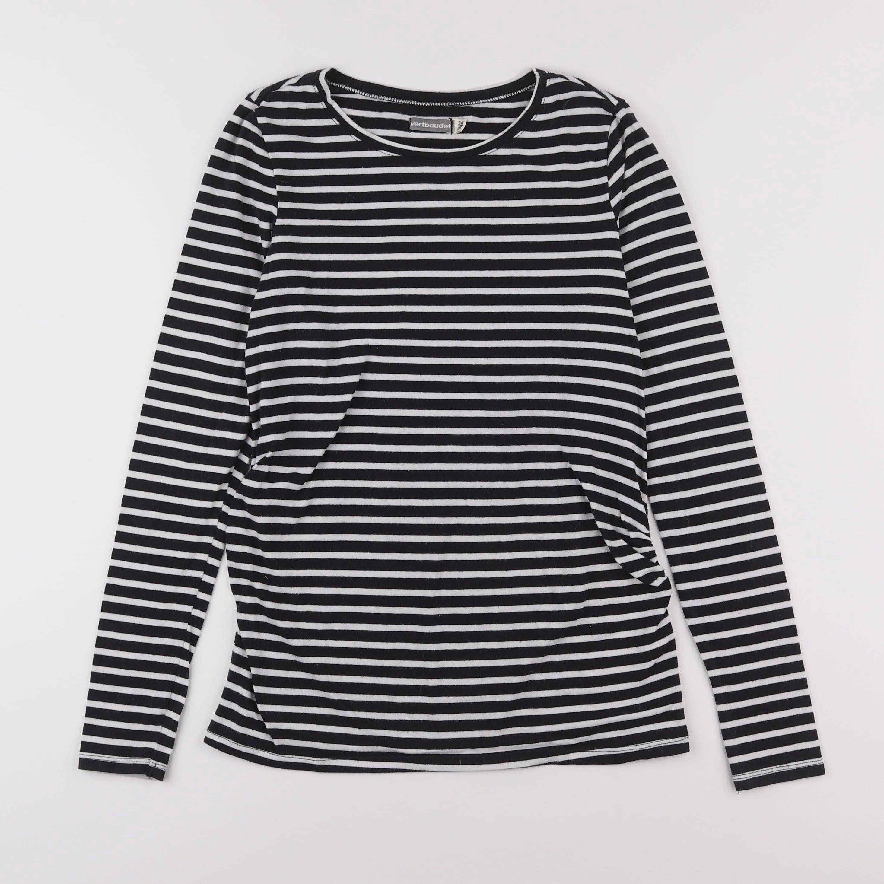 Vertbaudet - tee-shirt grossesse bleu - 34 à 36