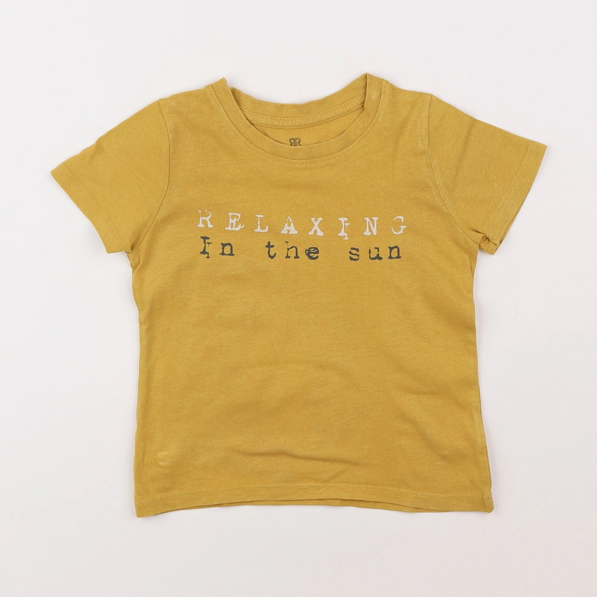 La Redoute - tee-shirt jaune - 3 ans