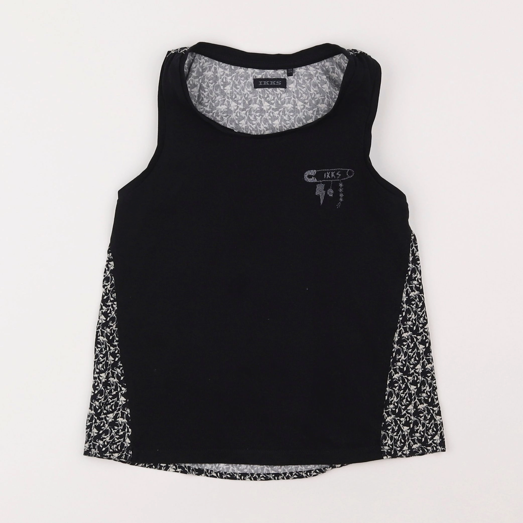 IKKS - tee-shirt noir - 8 ans