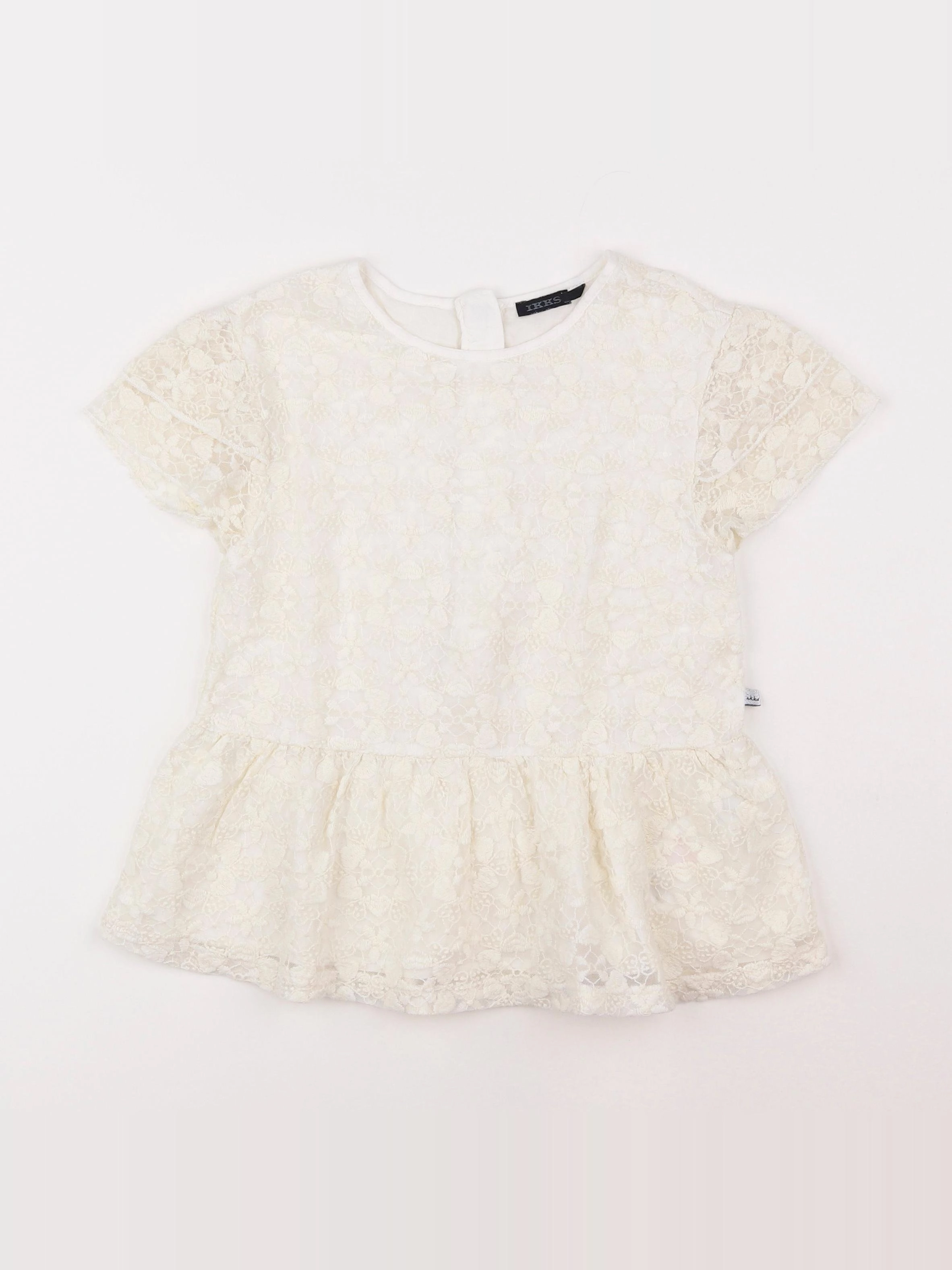 IKKS - blouse beige - 8 ans