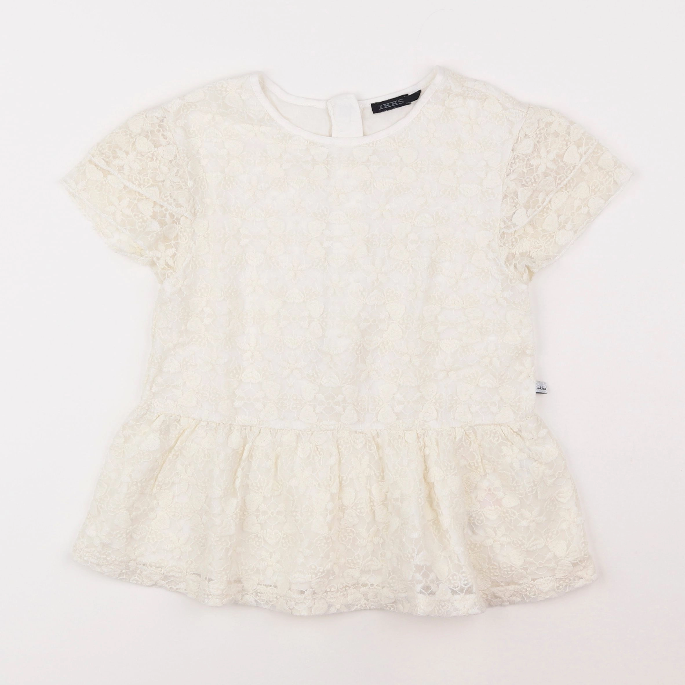 IKKS - blouse beige - 8 ans