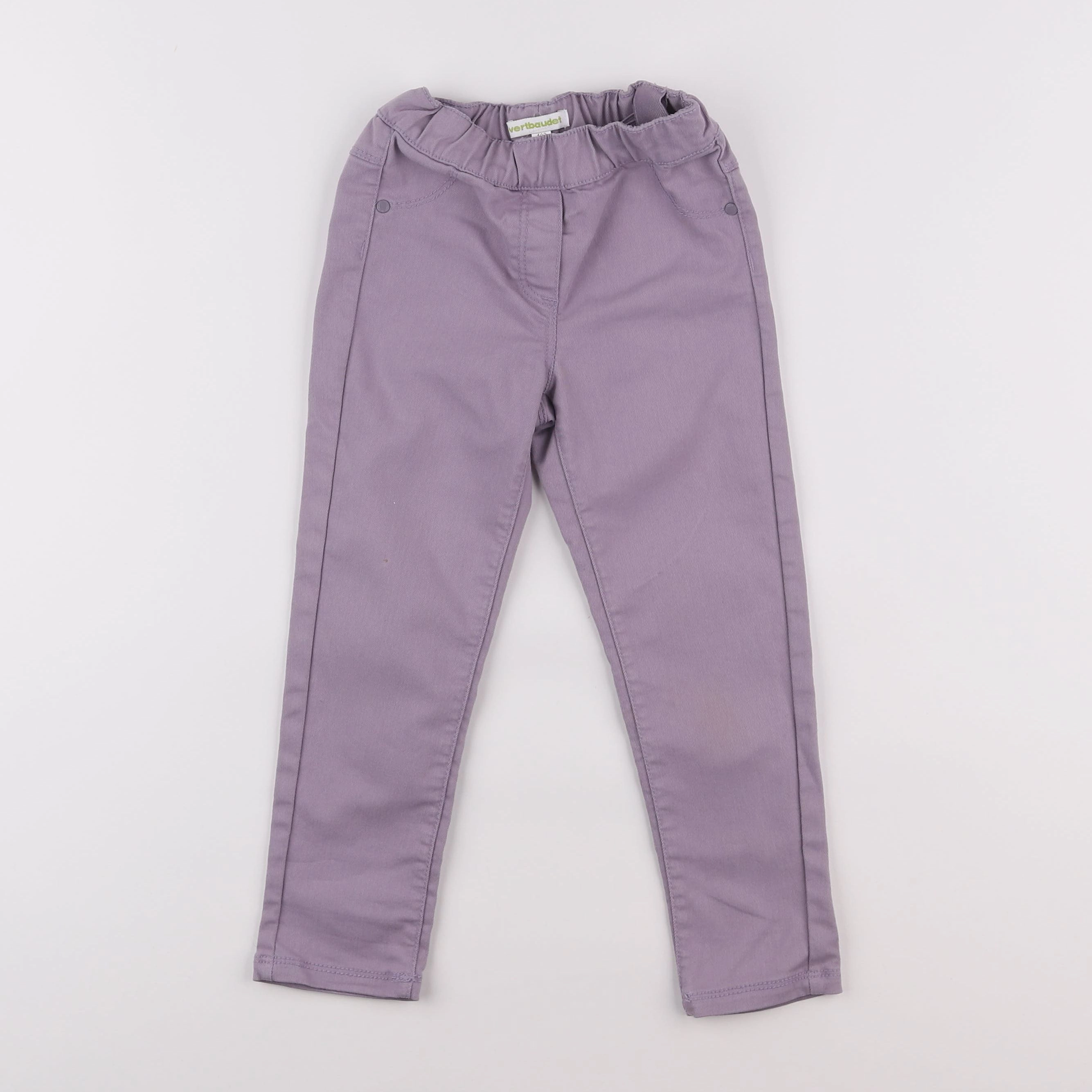 Vertbaudet - jegging violet - 4 ans