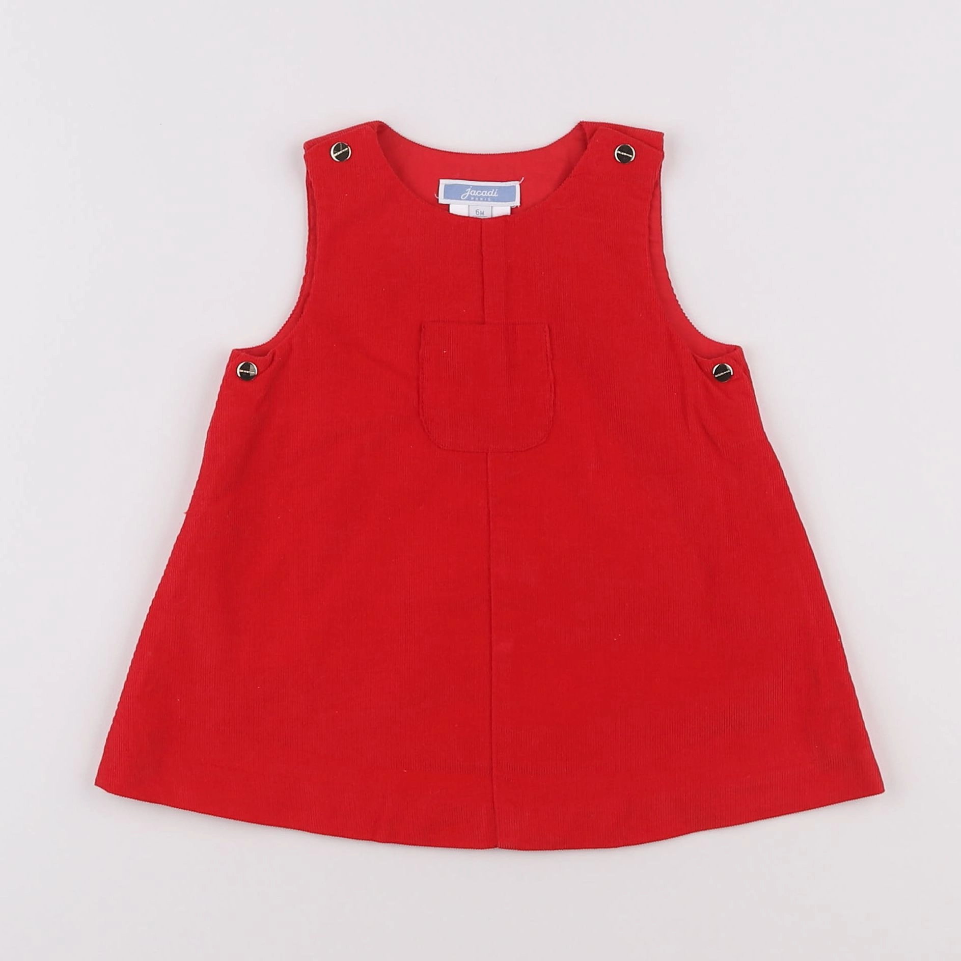 Jacadi - robe rouge - 6 mois