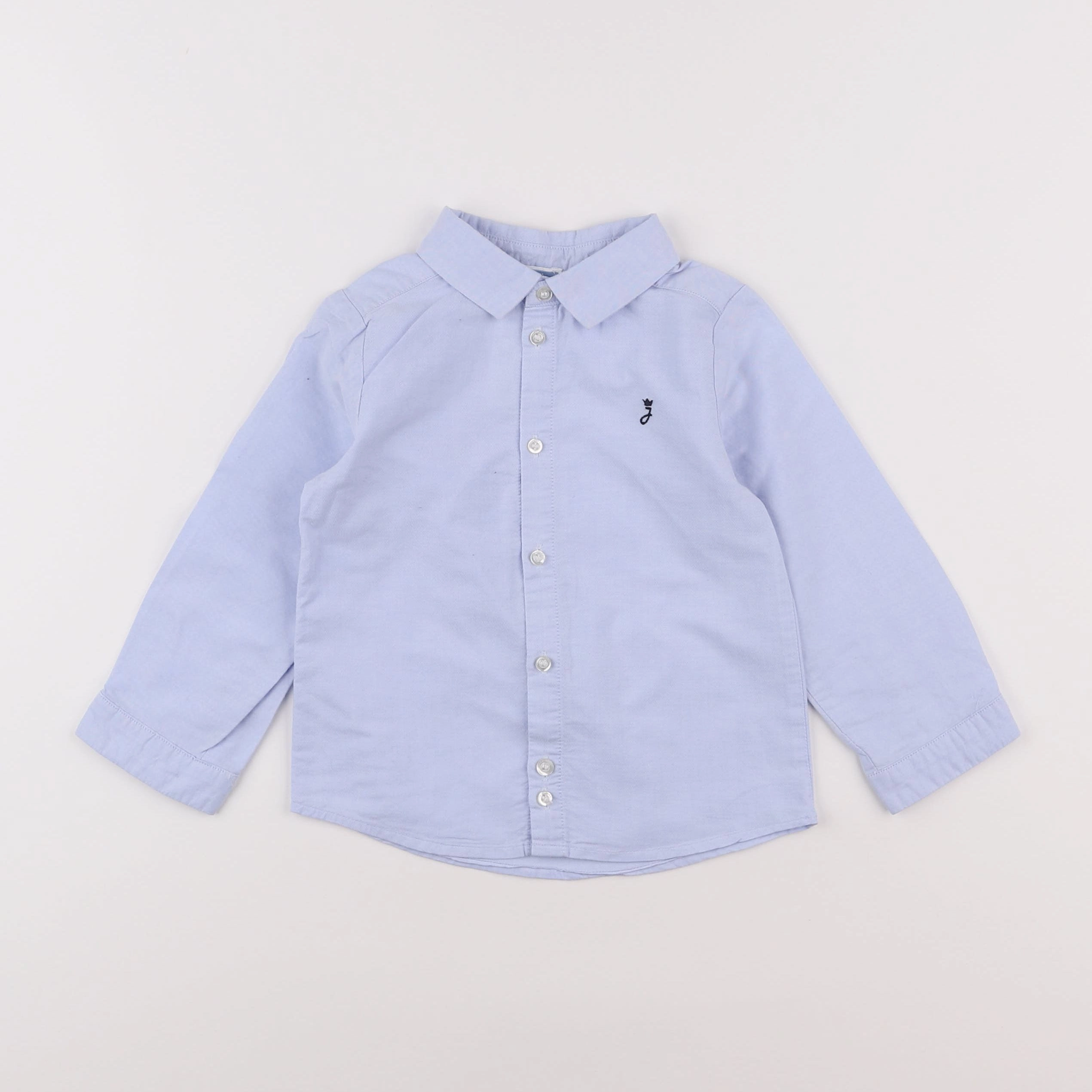 Jacadi - chemise bleu - 2 ans