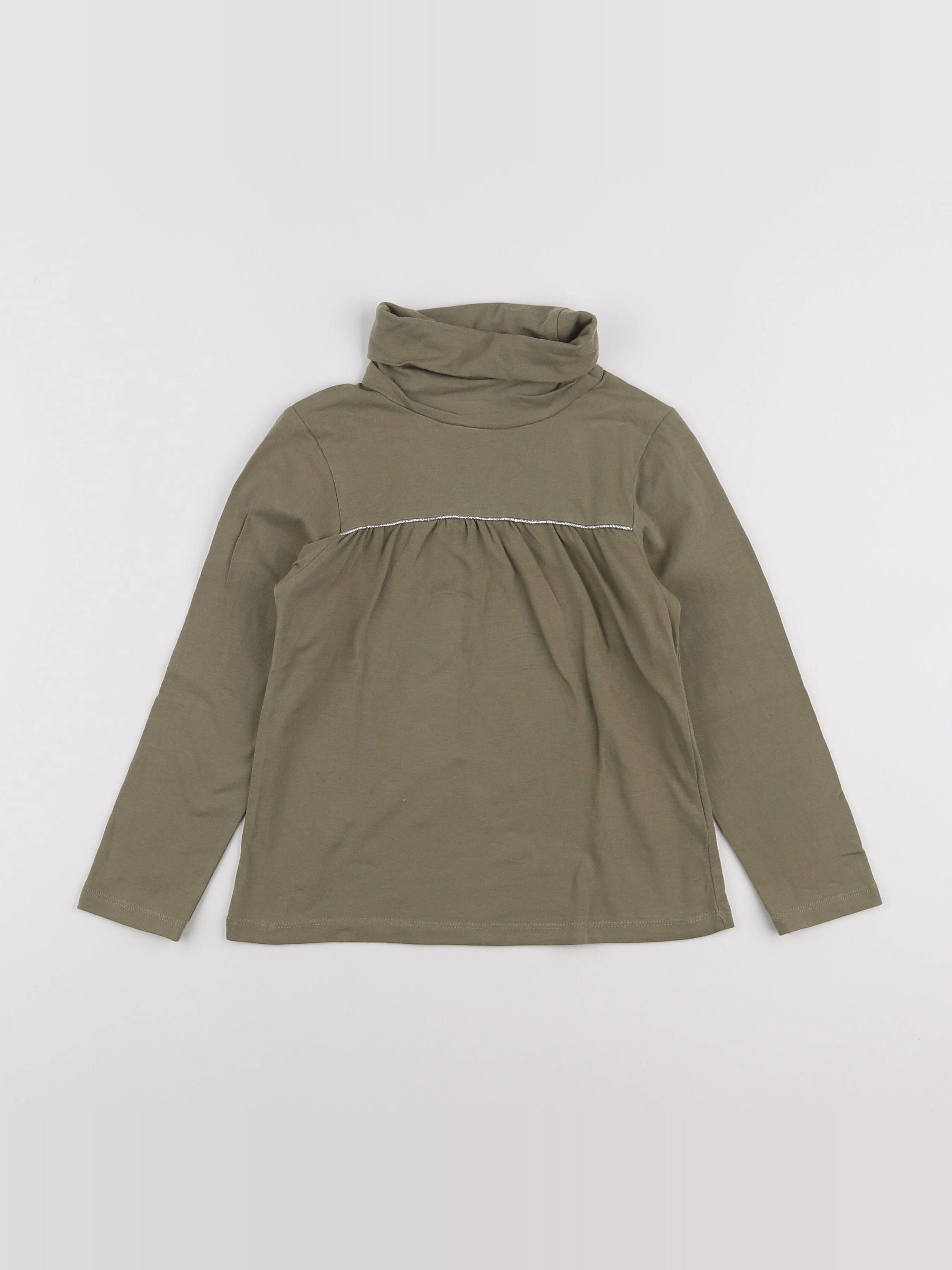 Vertbaudet - sous-pull vert - 6 ans